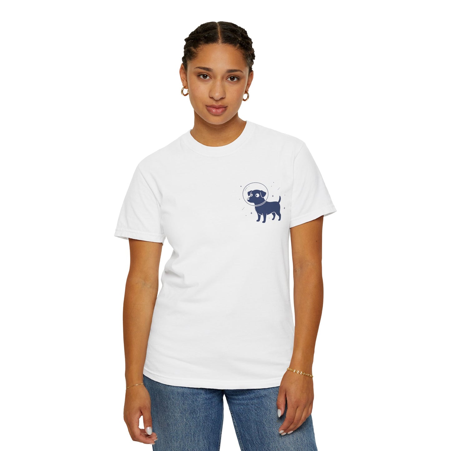 Space Dogs T-Shirt – Cute Astronaut Dog Graphic Tee for Dog Lovers - 14680