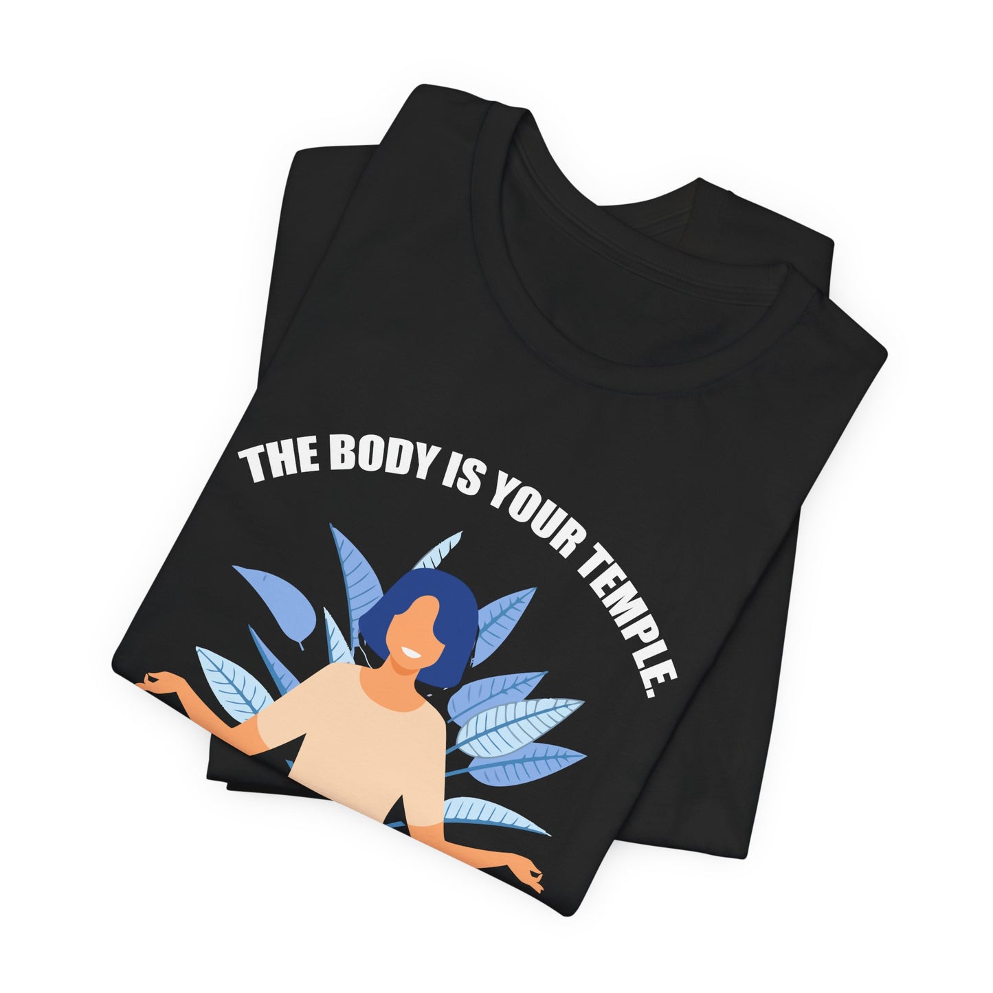 Yoga: The Body Is Your Temple, Keep It Pure & Clean For The Soul To Reside In - Unisex Jersey Short Sleeve Tee