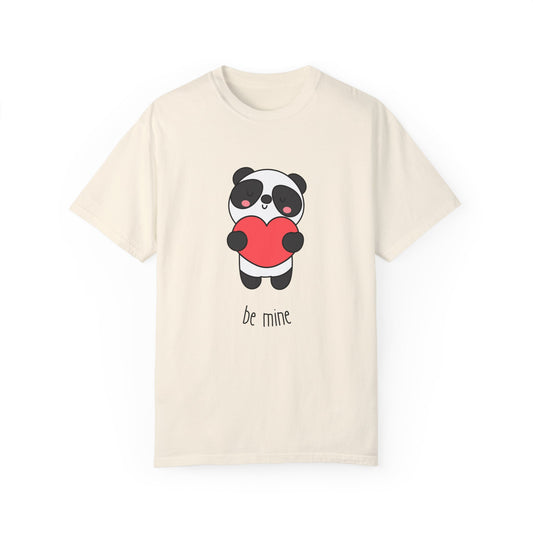 Panda, Be Mine - Unisex Garment-Dyed T-shirt - 11443