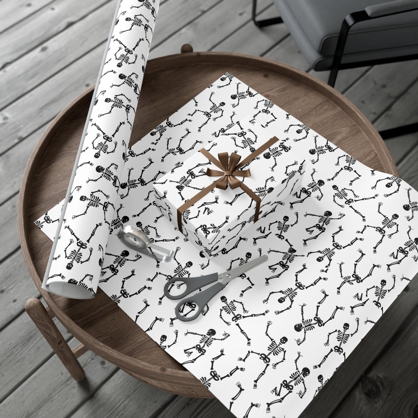 Halloween Skeleton  - Gift Wrap Papers