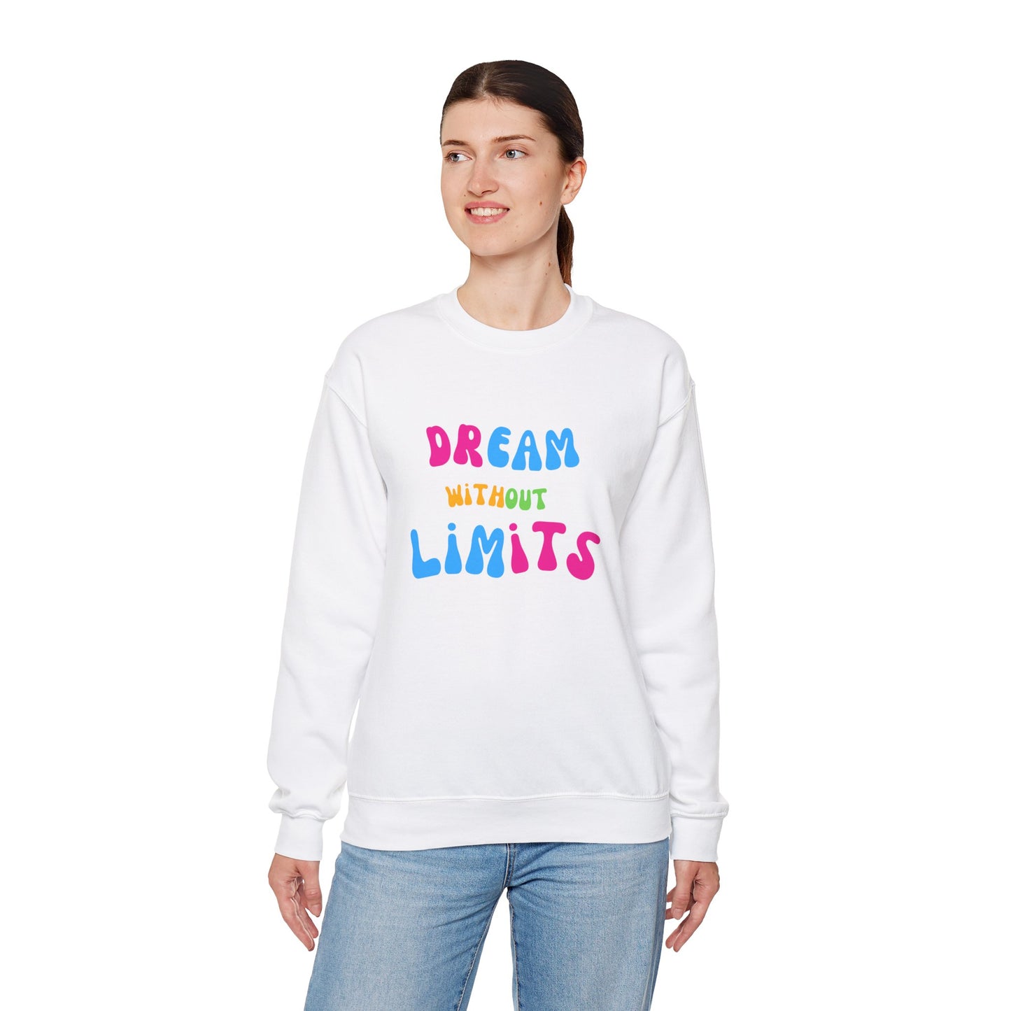 Dream Without Limits - Unisex Heavy Blend™ Crewneck Sweatshirt