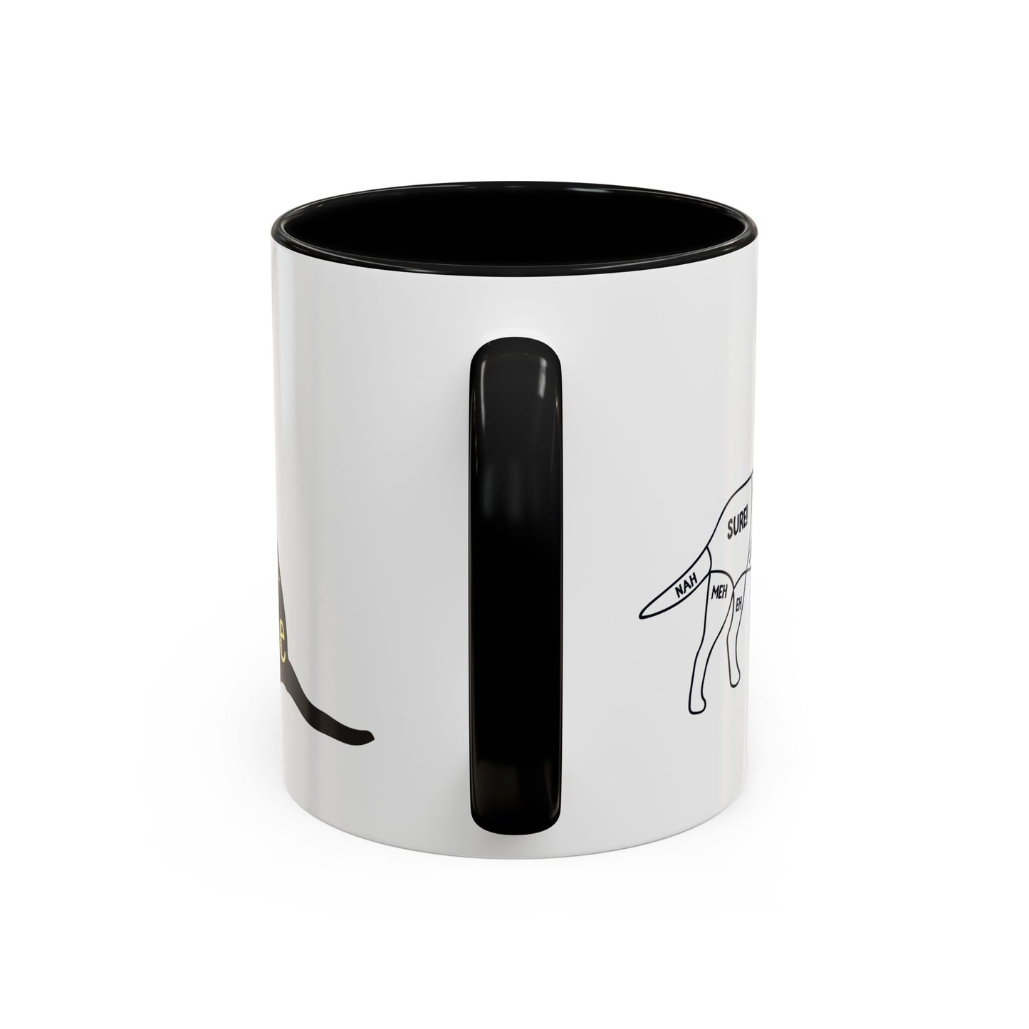 Because People Suck - Accent Coffee Mug (11, 15oz)