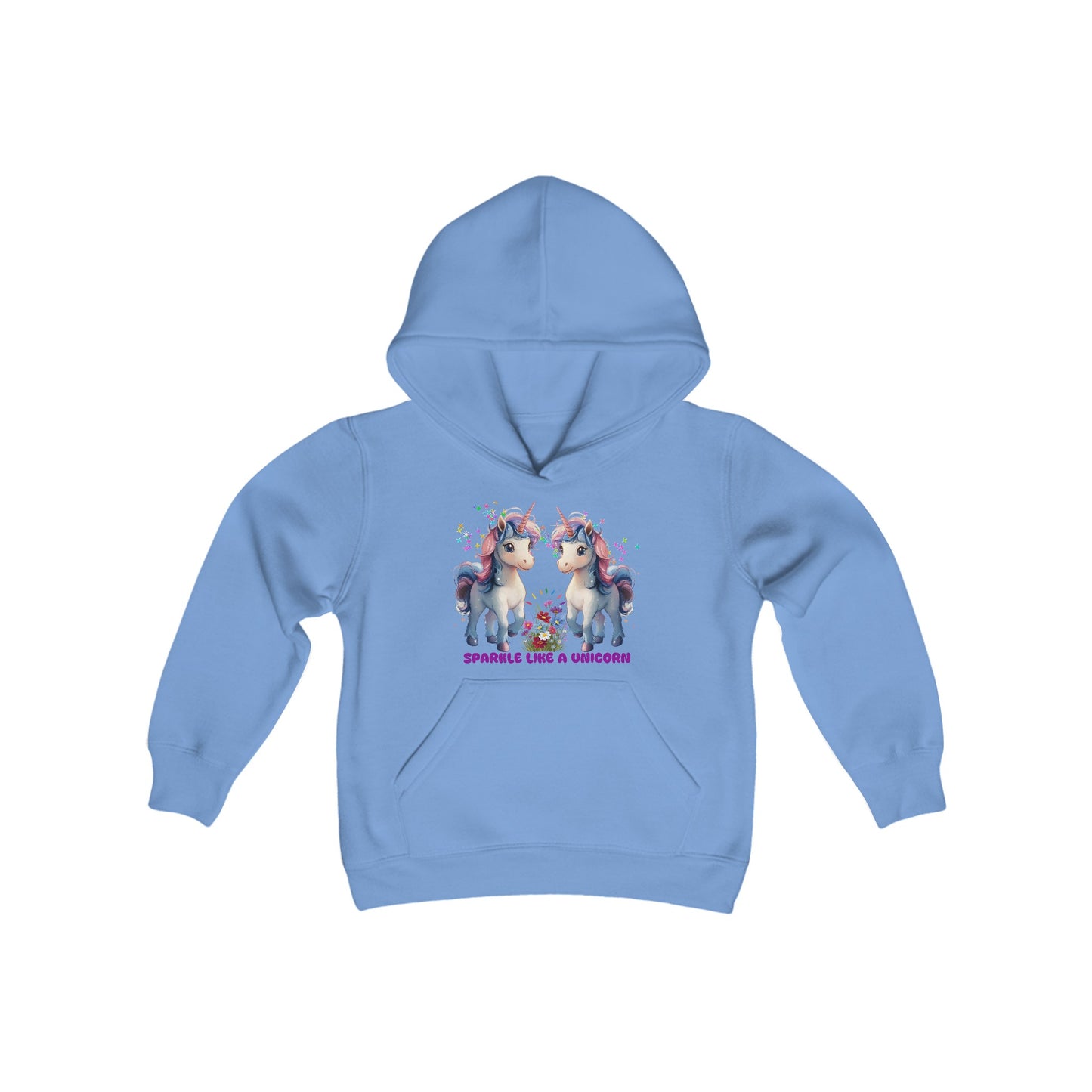 Sparkle Like a Unicorn - Youth Heavy Blend Hooded Sweatshirt