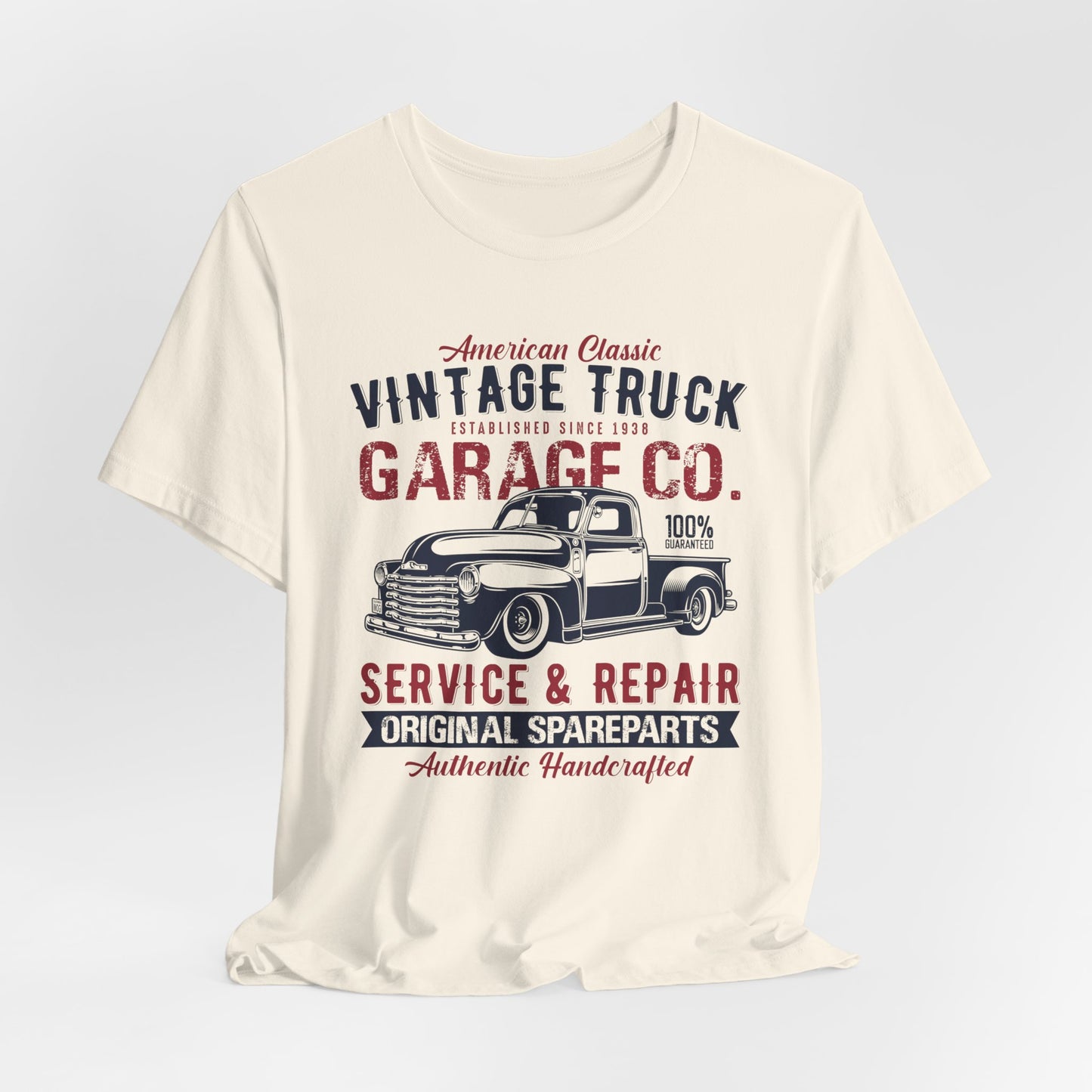 American Classic Vintage Truck - Unisex Jersey Short Sleeve Tee - 12611