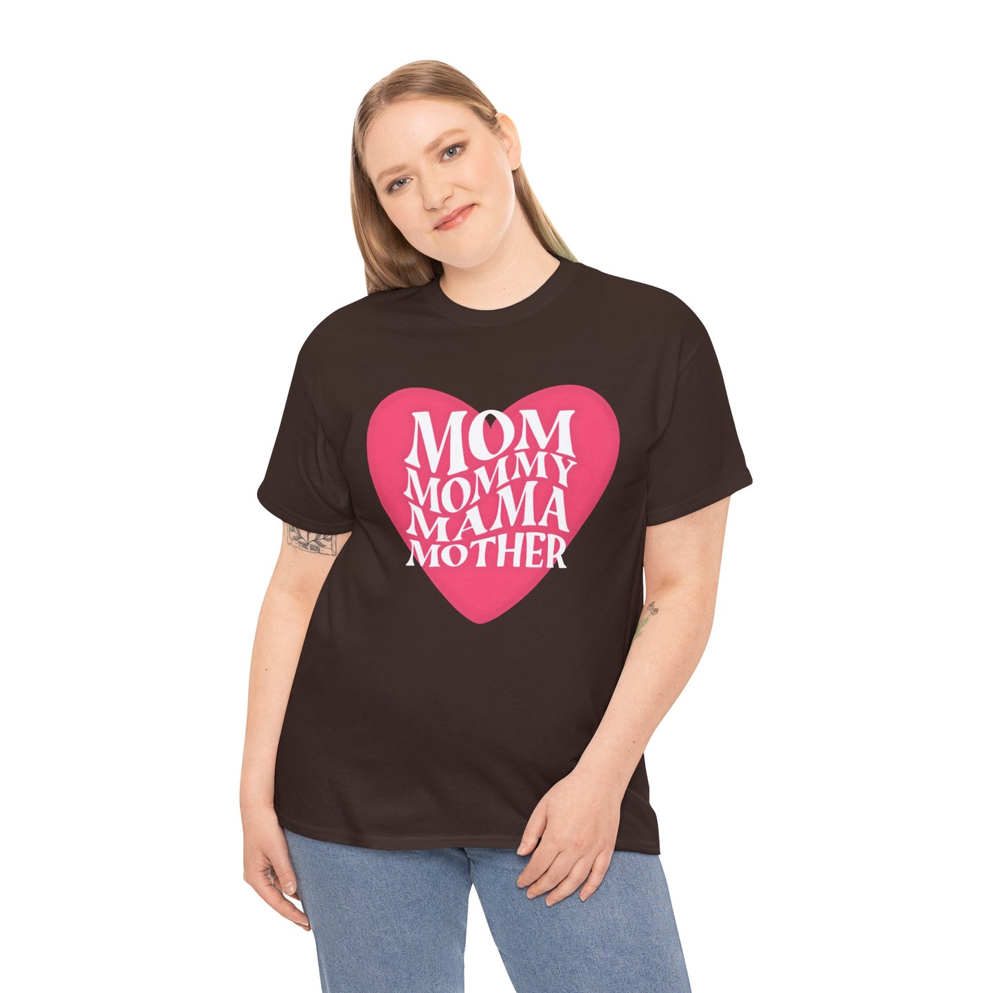 Mom Mama Heart Shirt – Cute Mother’s Day Gift Tee - 14875