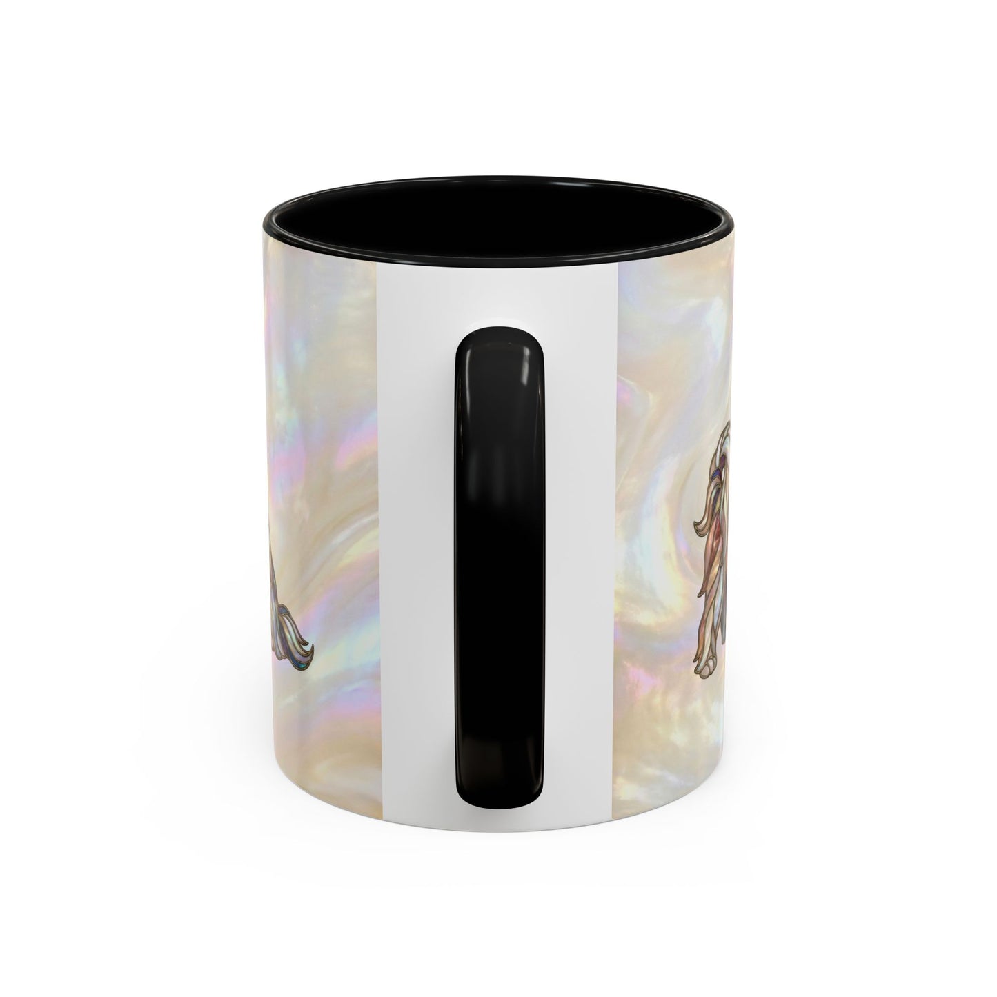 Shih Tzu Accent Coffee Mug – Stained Glass Design 11/15oz - 14647