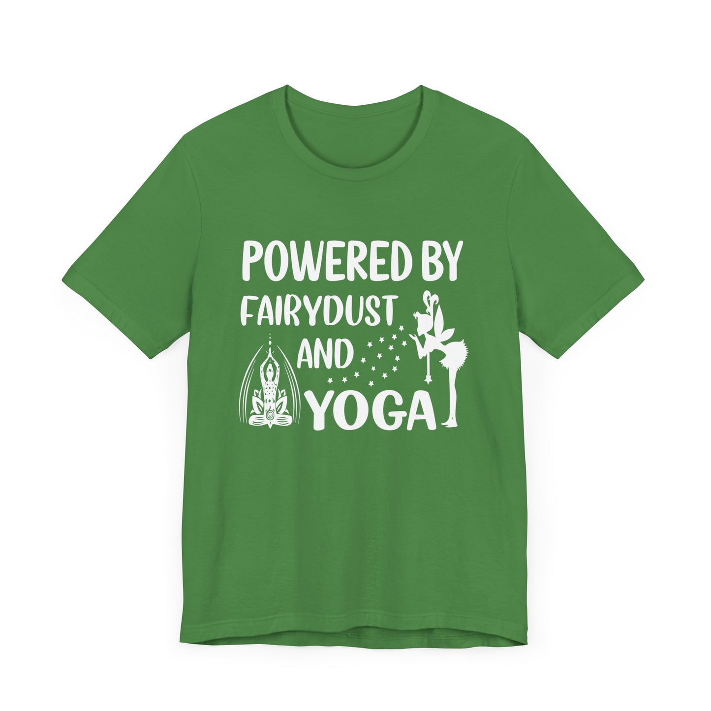 Powered By Fairydust & Yoga - Unisex Jersey Short Sleeve Tee