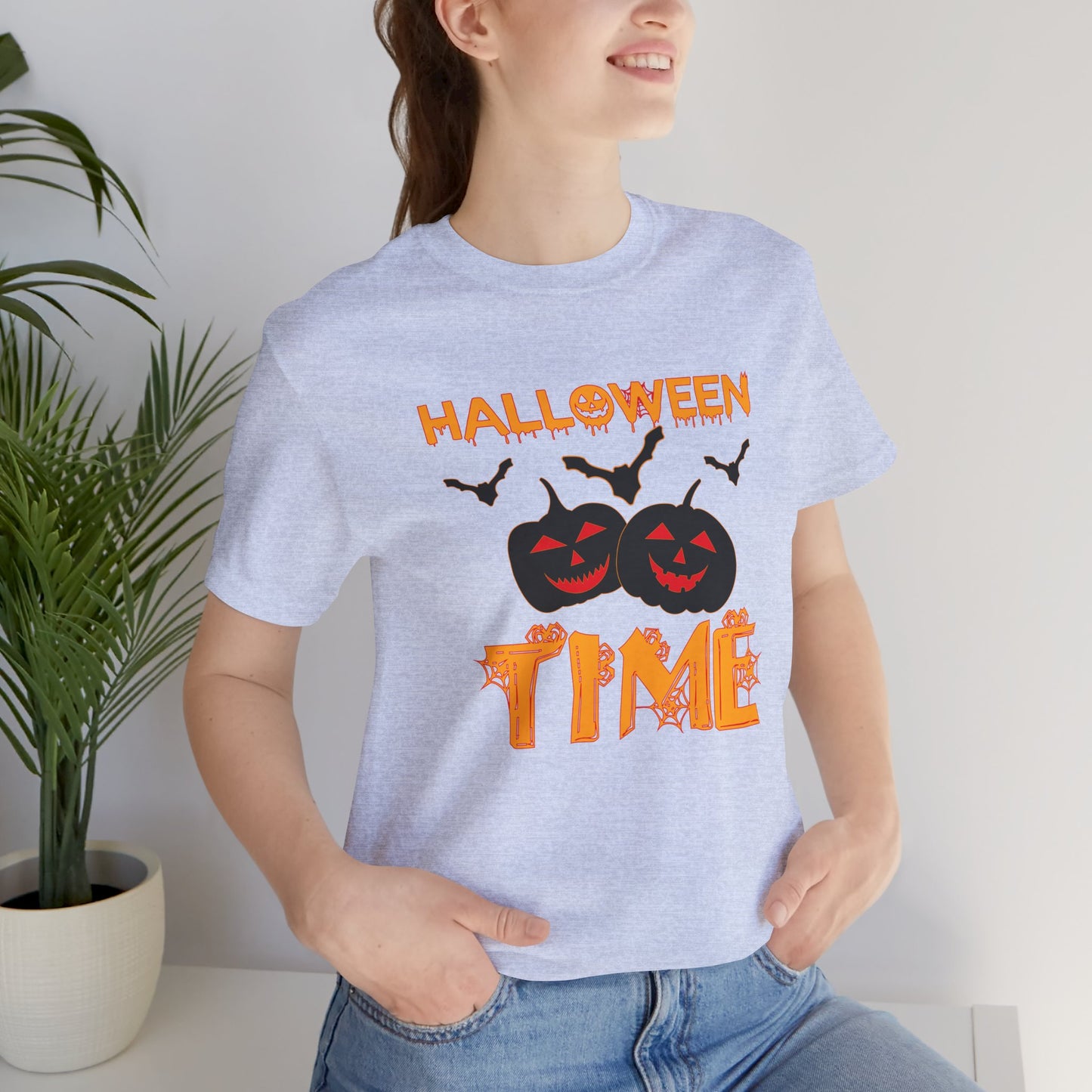 Halloween Time - Unisex Jersey Short Sleeve Tee - 12307