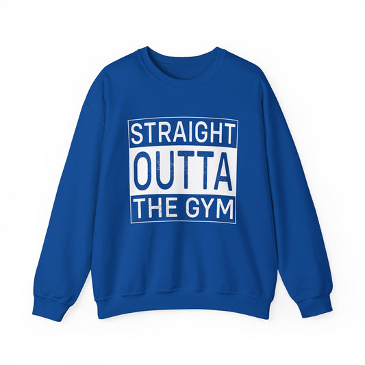 Straight Outta The Gym - Unisex Heavy Blend™ Crewneck Sweatshirt