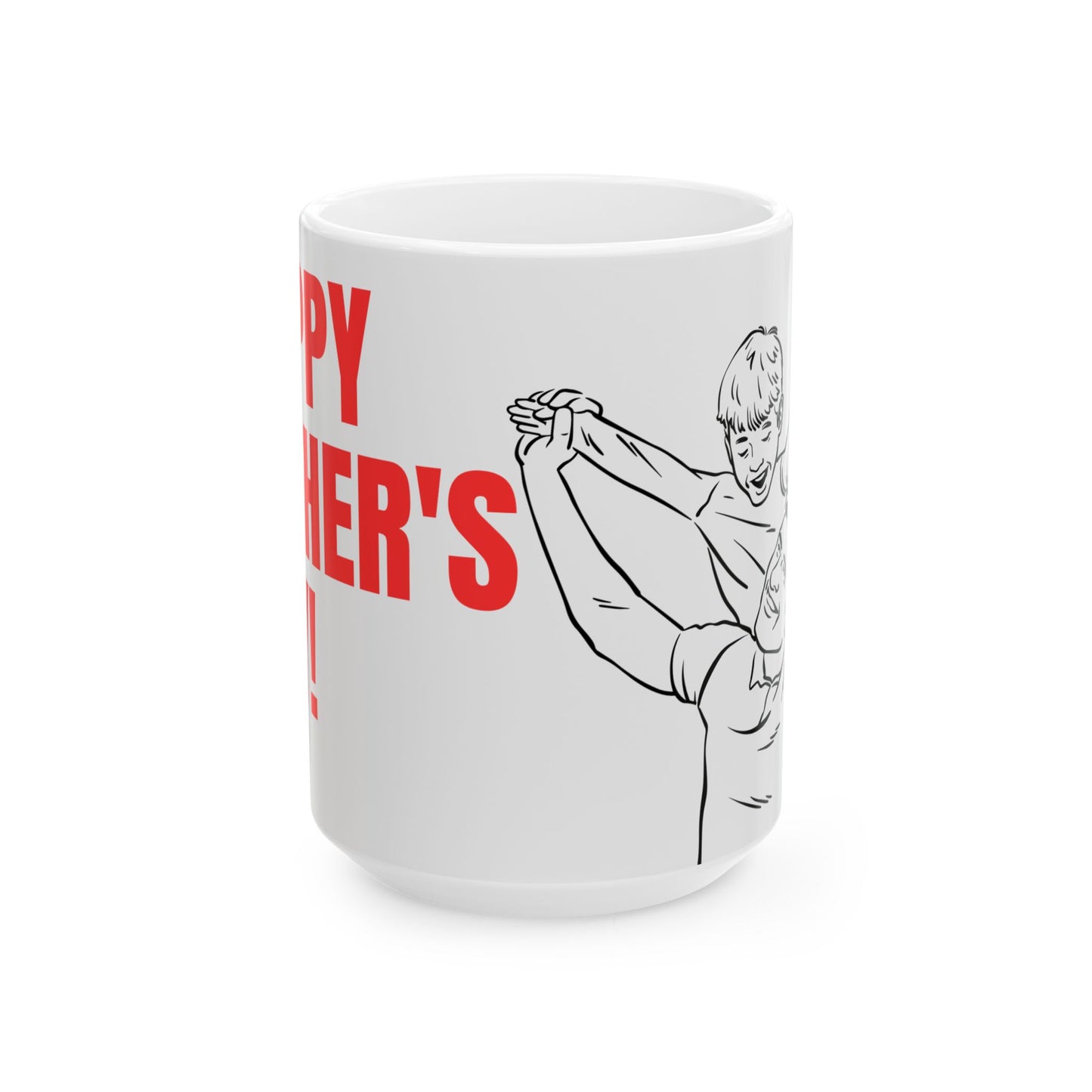 Happy Father's Day Ceramic Mug - 11oz & 15oz - 12894