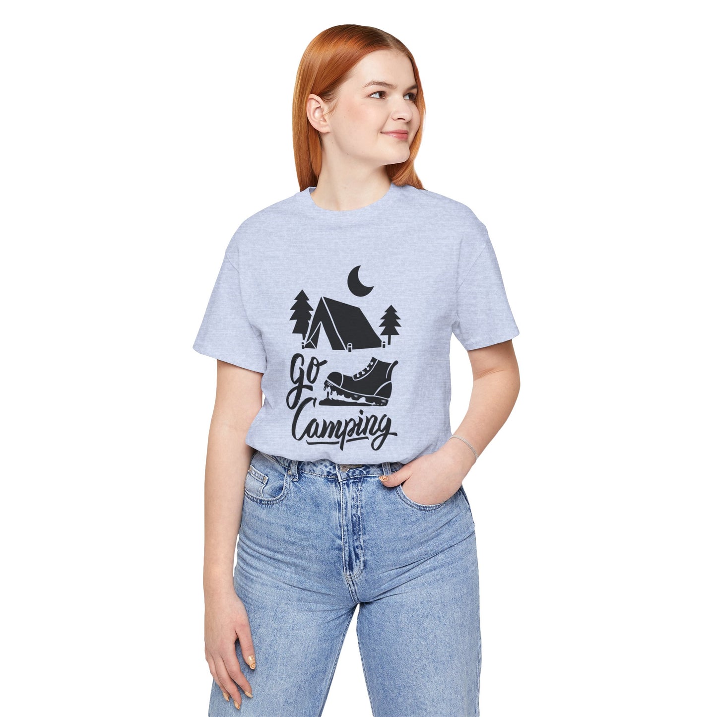 Go Camping - Unisex Jersey Short Sleeve Tee - 10750