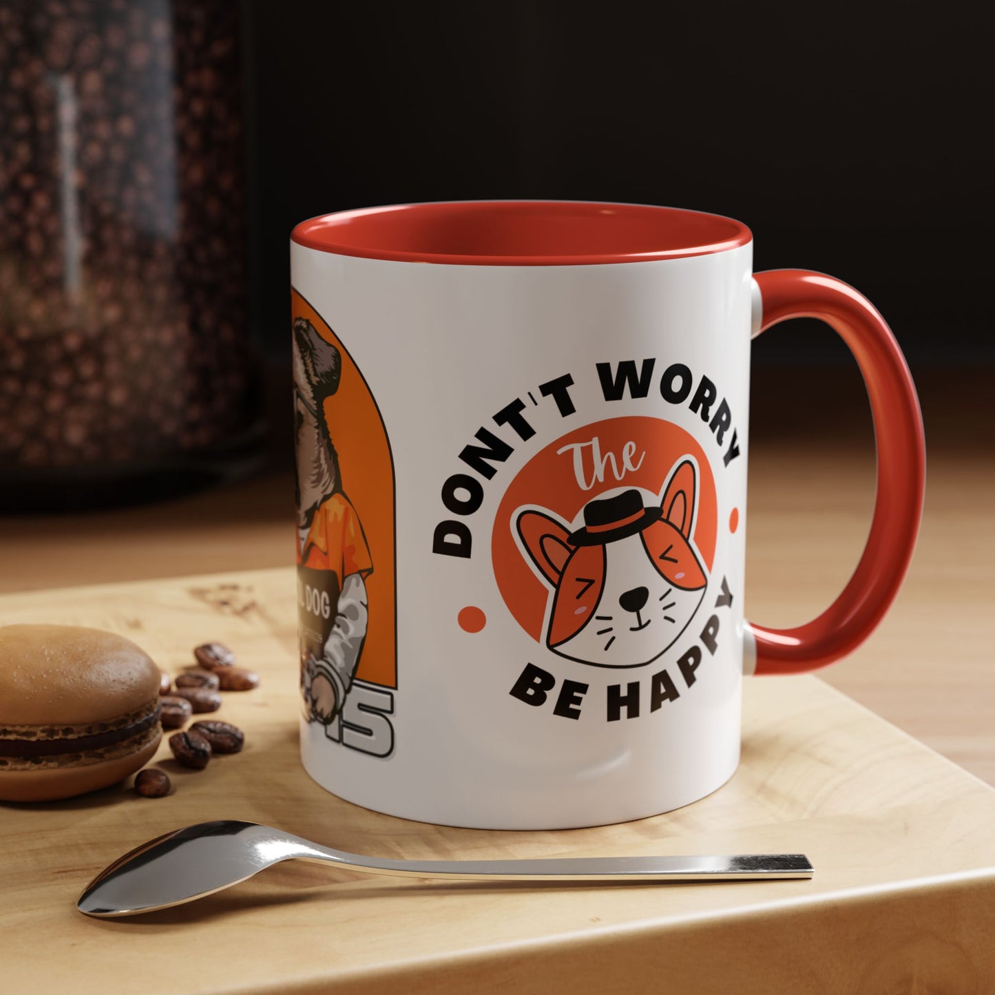 Cool Dog - Accent Coffee Mug (11, 15oz)