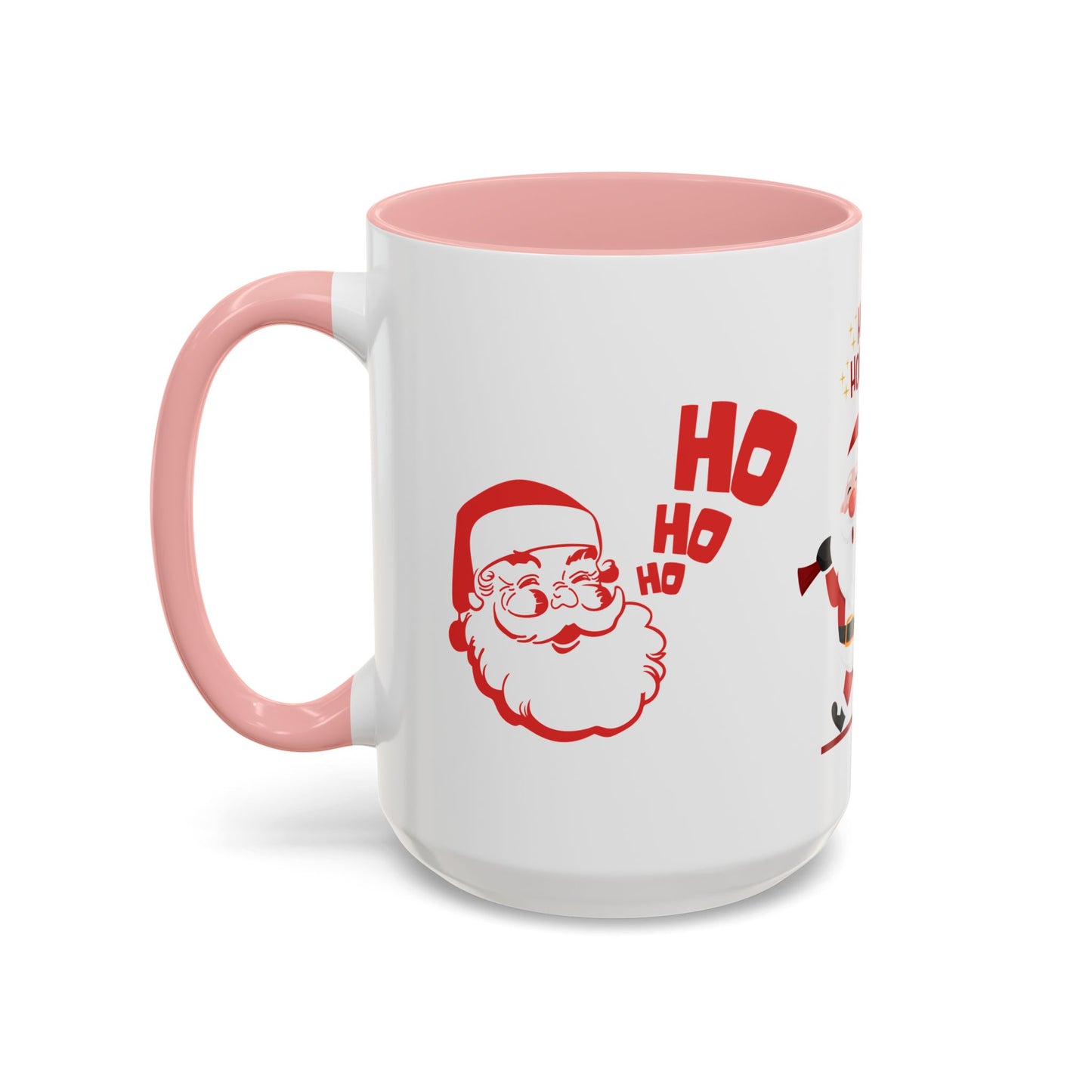 Santa, Ho Ho Holidays  - Accent Coffee Mug (11, 15oz)