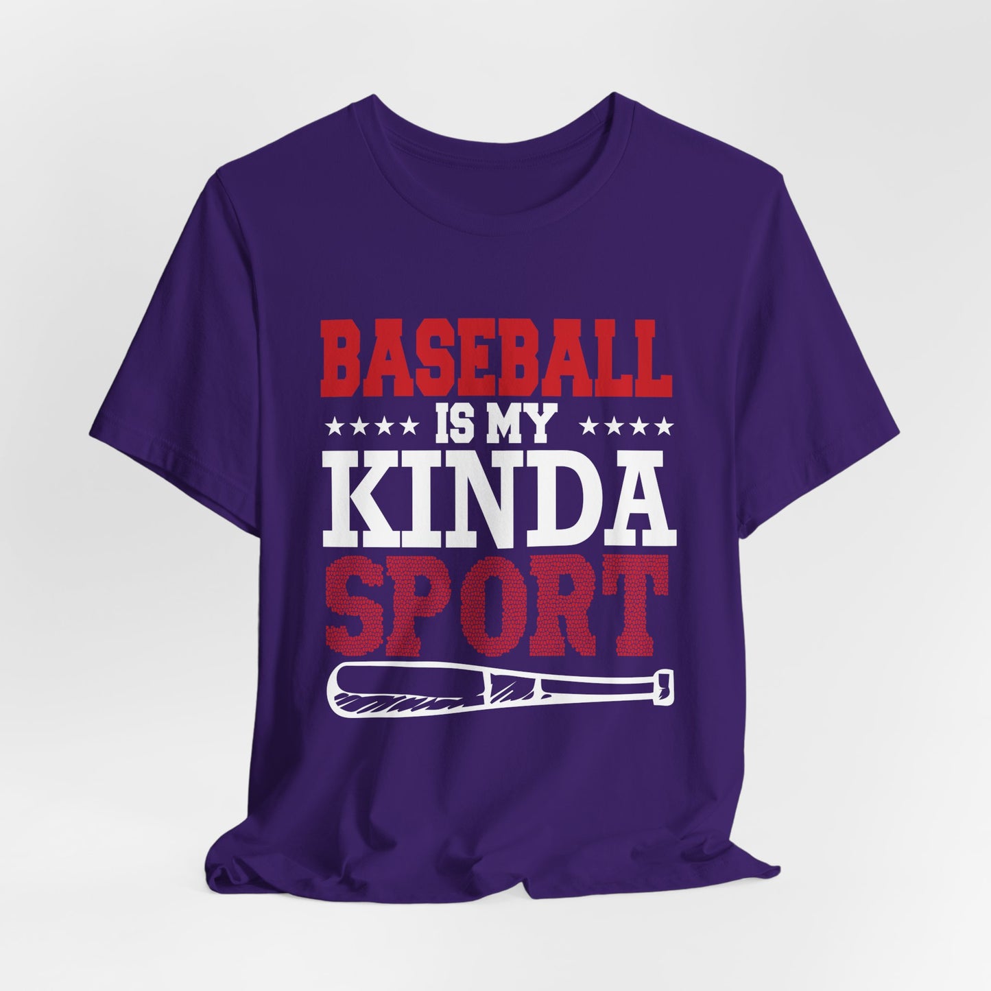 Baseball Is My Kinda Sport - Unisex Jersey Short Sleeve Tee - 13910