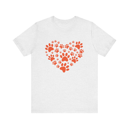 Little Paws, Big Love - Unisex Jersey Short Sleeve Tee