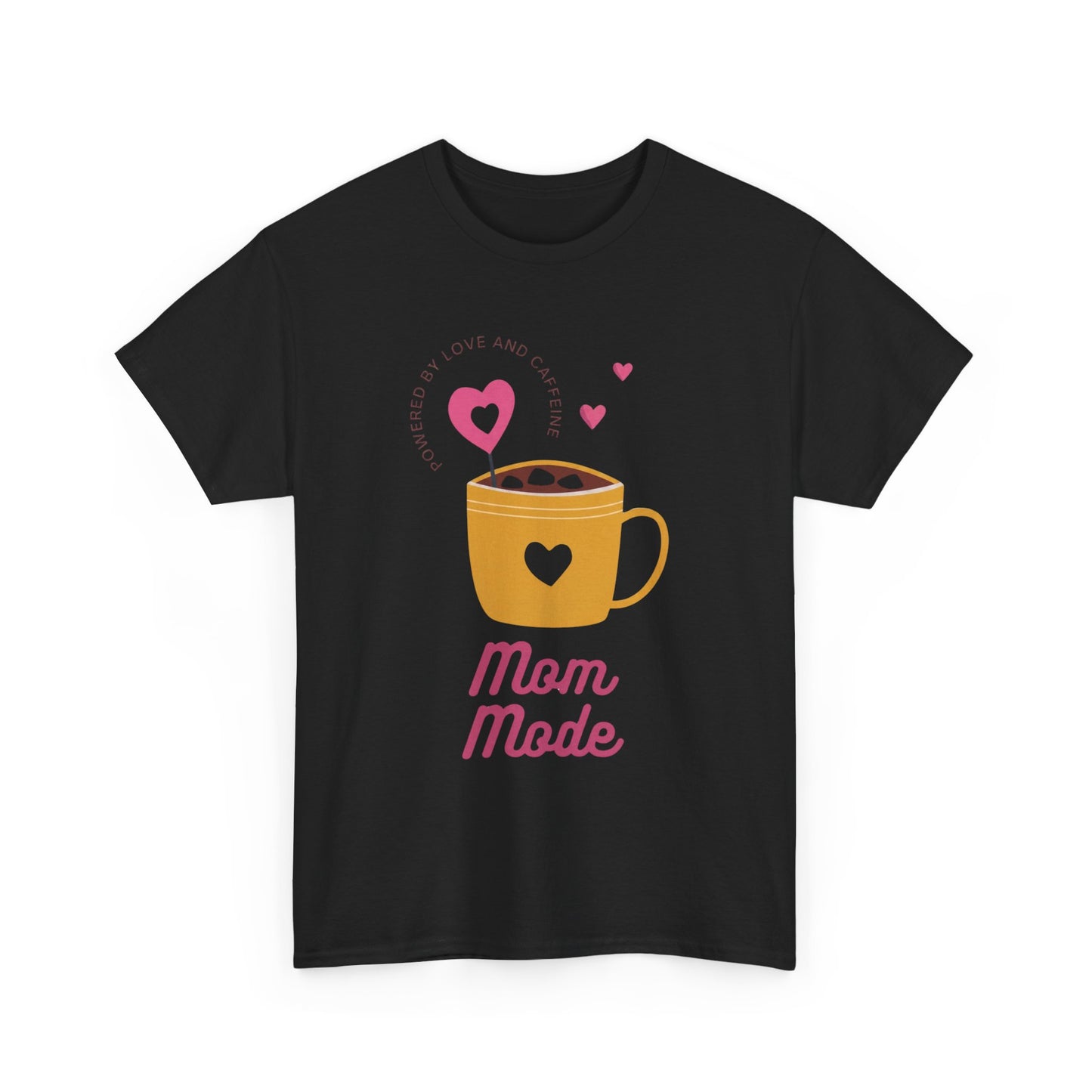 Mom Mode T‑Shirt – Cute Coffee Mug Graphic Tee for Moms (Mom Mode) - 14880