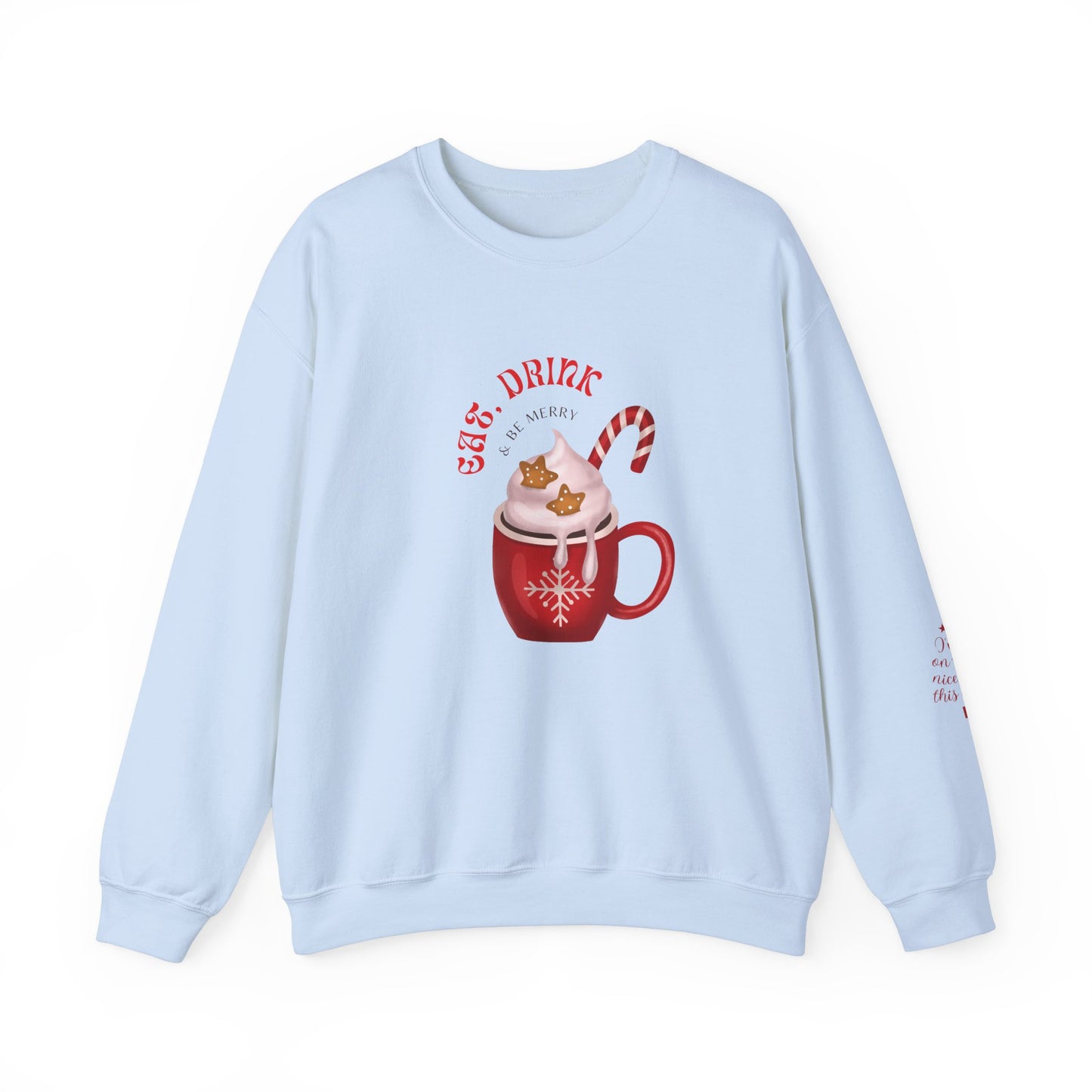 Eat Drink & Be Merry - Unisex Heavy Blend™ Crewneck Sweatshirt - 10509