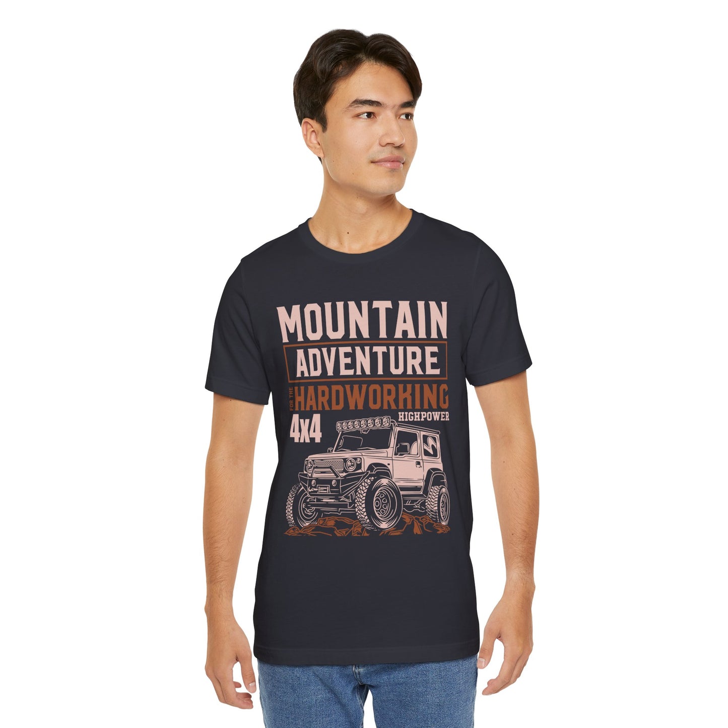 Mountain Adventure, Hardware 4x4 - Unisex Jersey Short Sleeve Tee - 12952