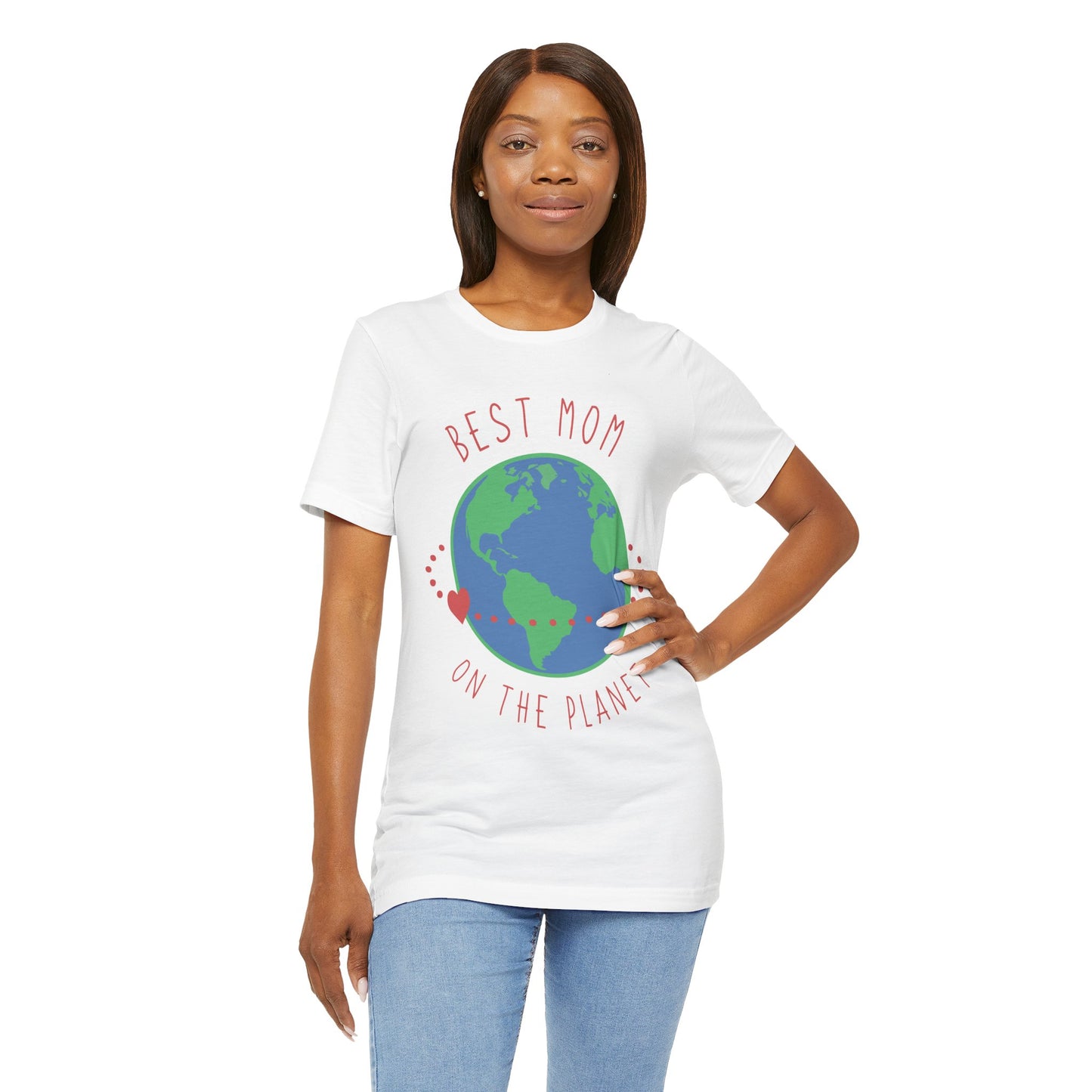 Best Mom On The Planet - Unisex Jersey Short Sleeve Tee - 12983