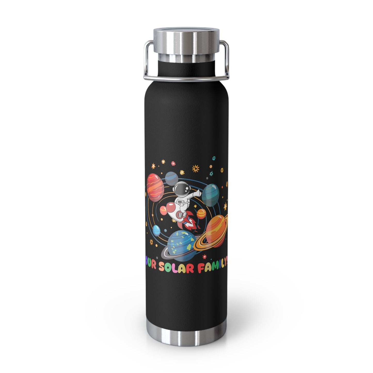 Our Solar Family! - Copper Vacuum Insulated Bottle, 22oz