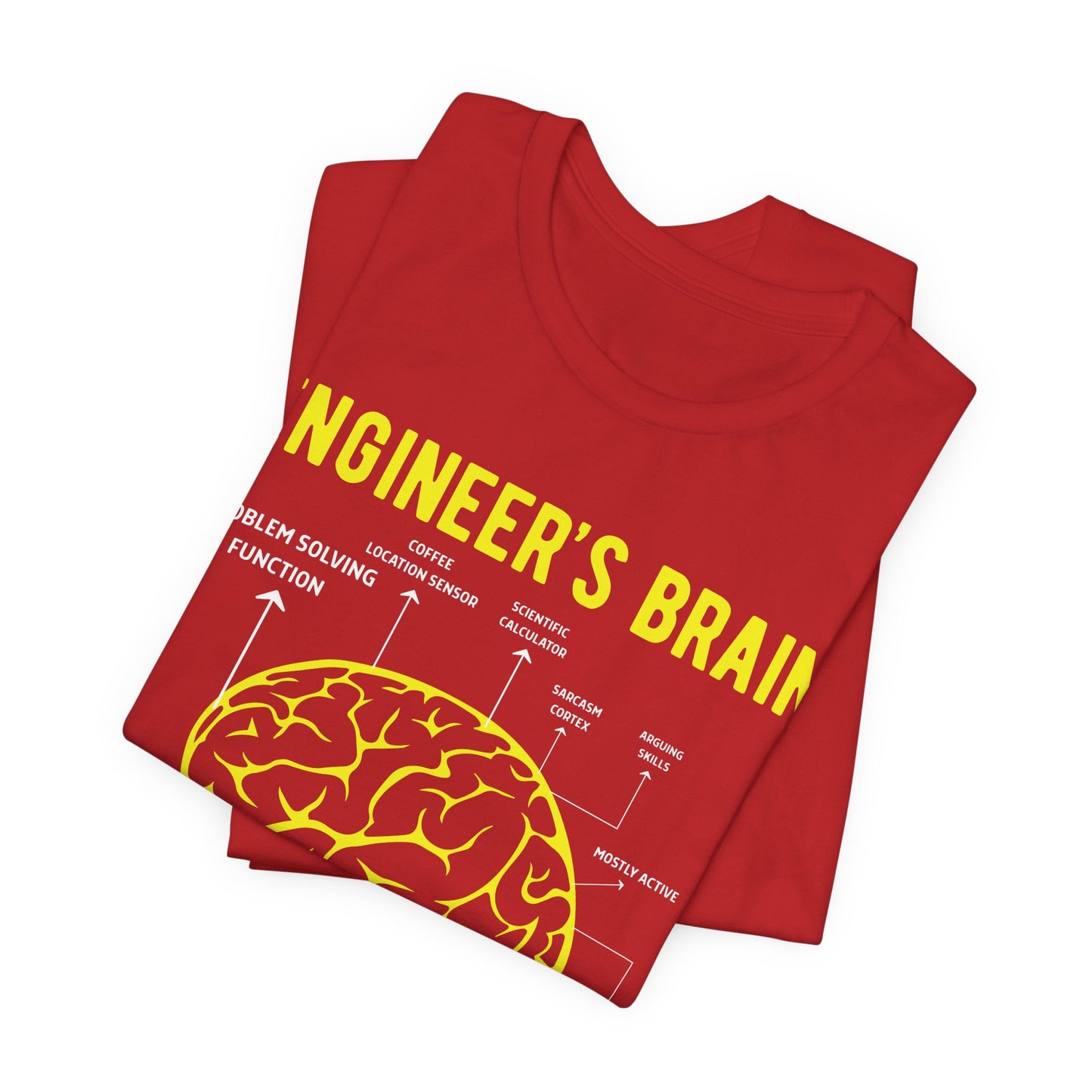 Engineer's Brain - Unisex Jersey Short Sleeve Tee - 13536