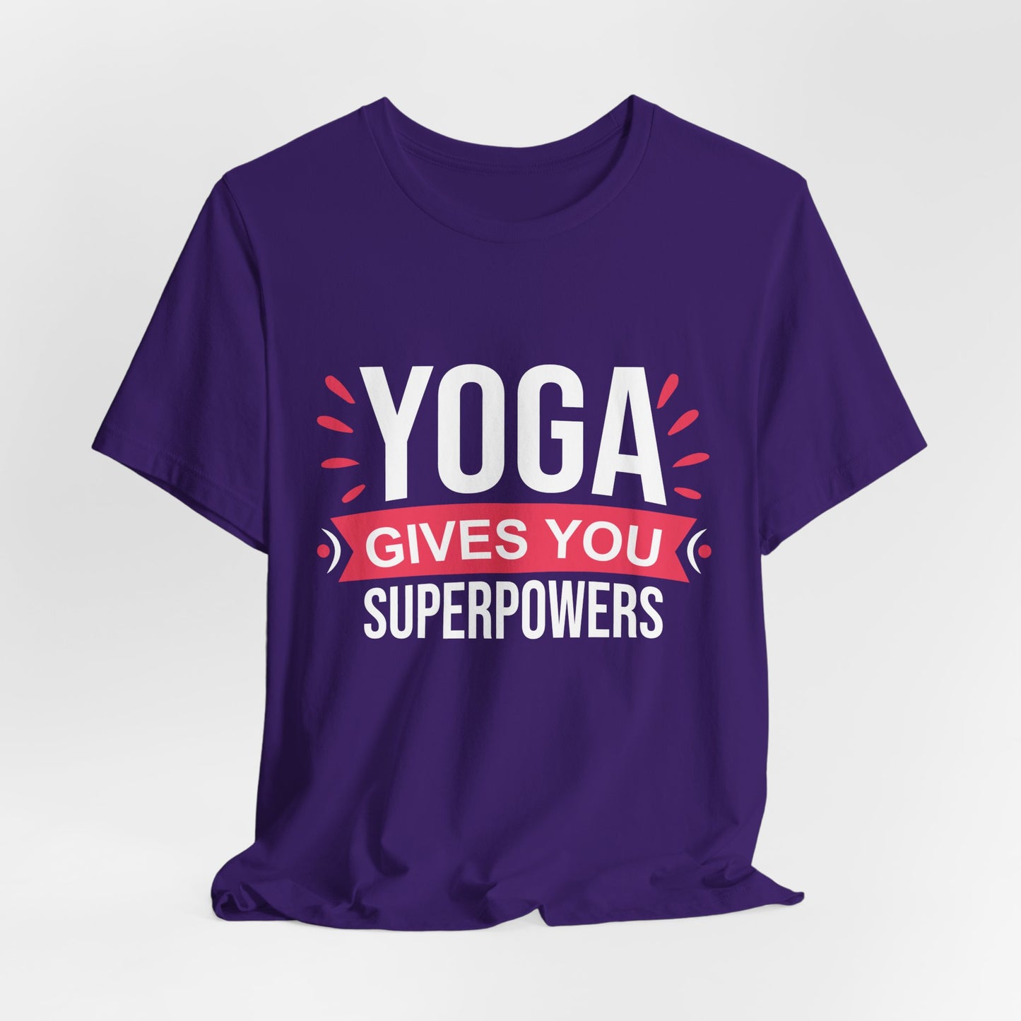Yoga Gives You Superpowers - Unisex Jersey Short Sleeve Tee - 12509