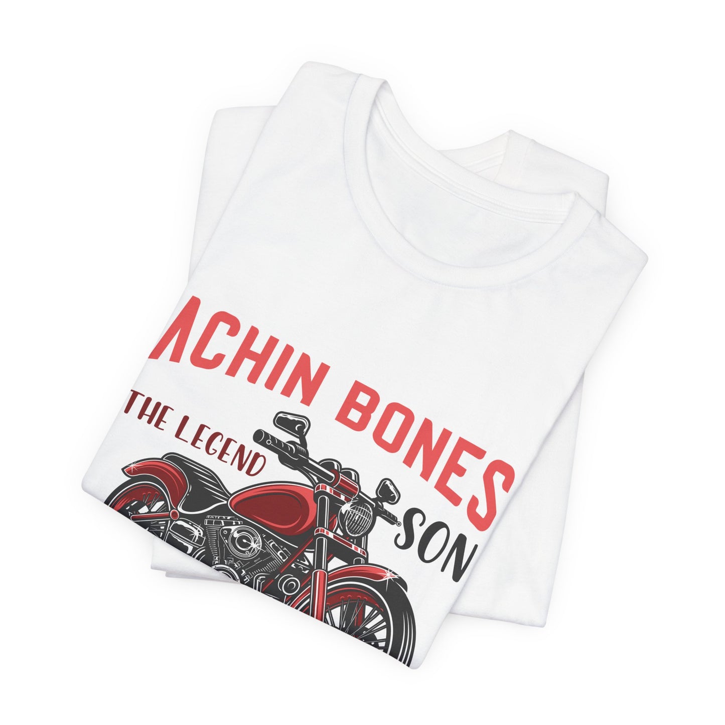 Achin Bones, The Legend Son of Arthritis - Unisex Jersey Short Sleeve Tee - 13559