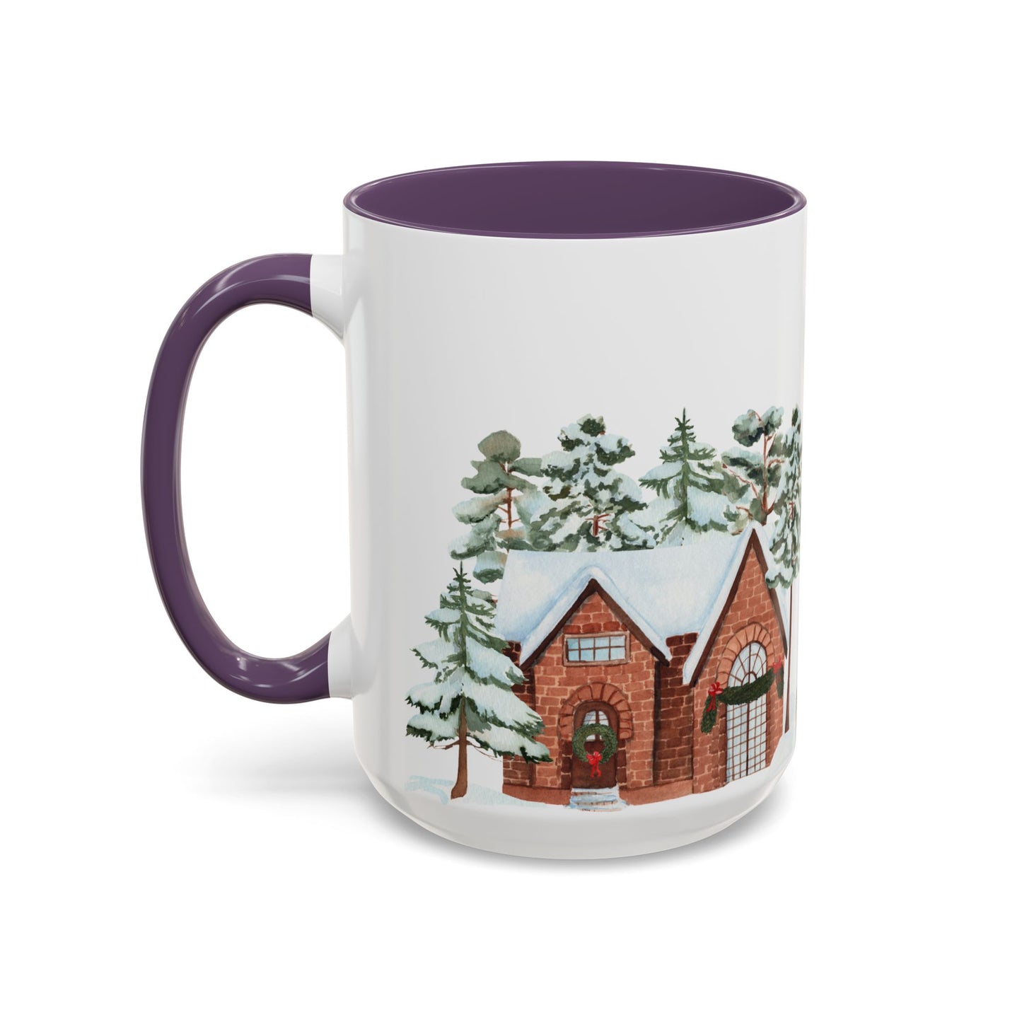 Christmas Houses - Accent Coffee Mug (11, 15oz) - 10456