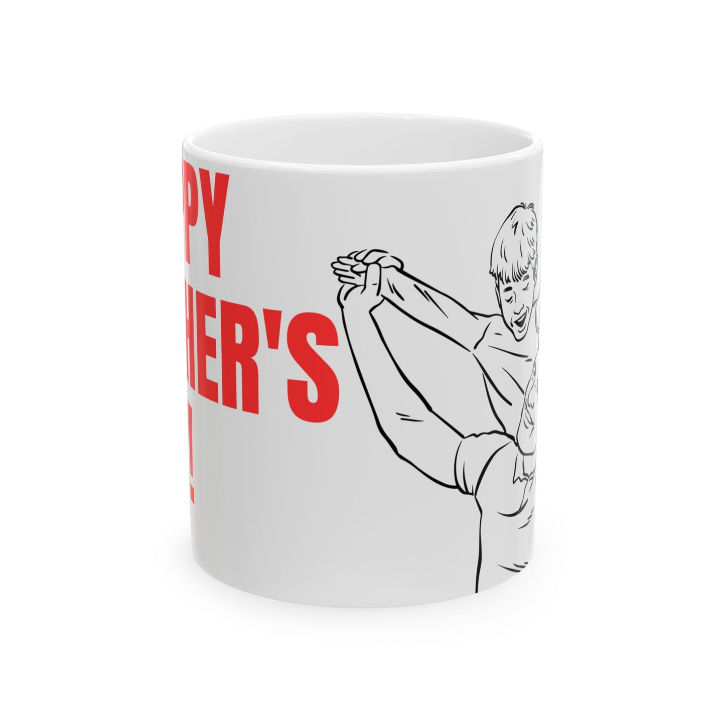 Happy Father's Day Ceramic Mug - 11oz & 15oz - 12894