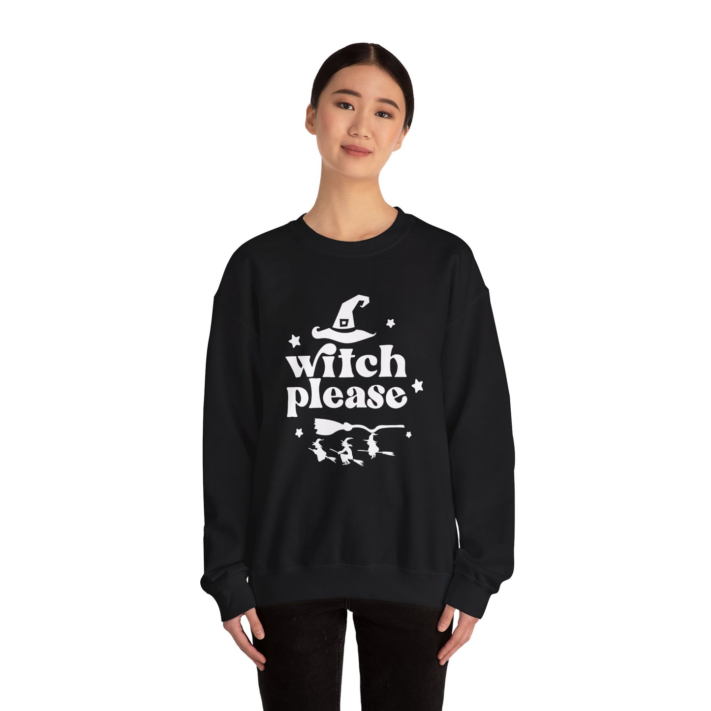 Witch, Please - Unisex Heavy Blend™ Crewneck Sweatshirt