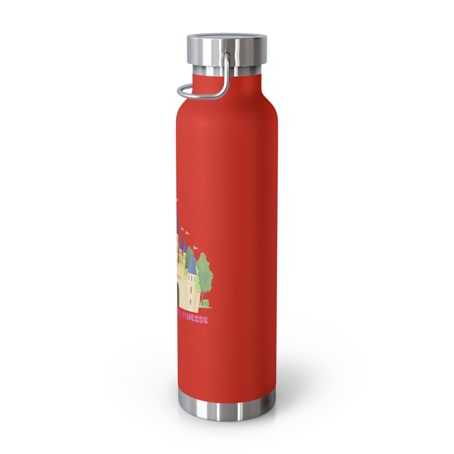 Blue Dress Princess, Royal Finesse - Copper Vacuum Insulated Bottle, 22oz - 11636