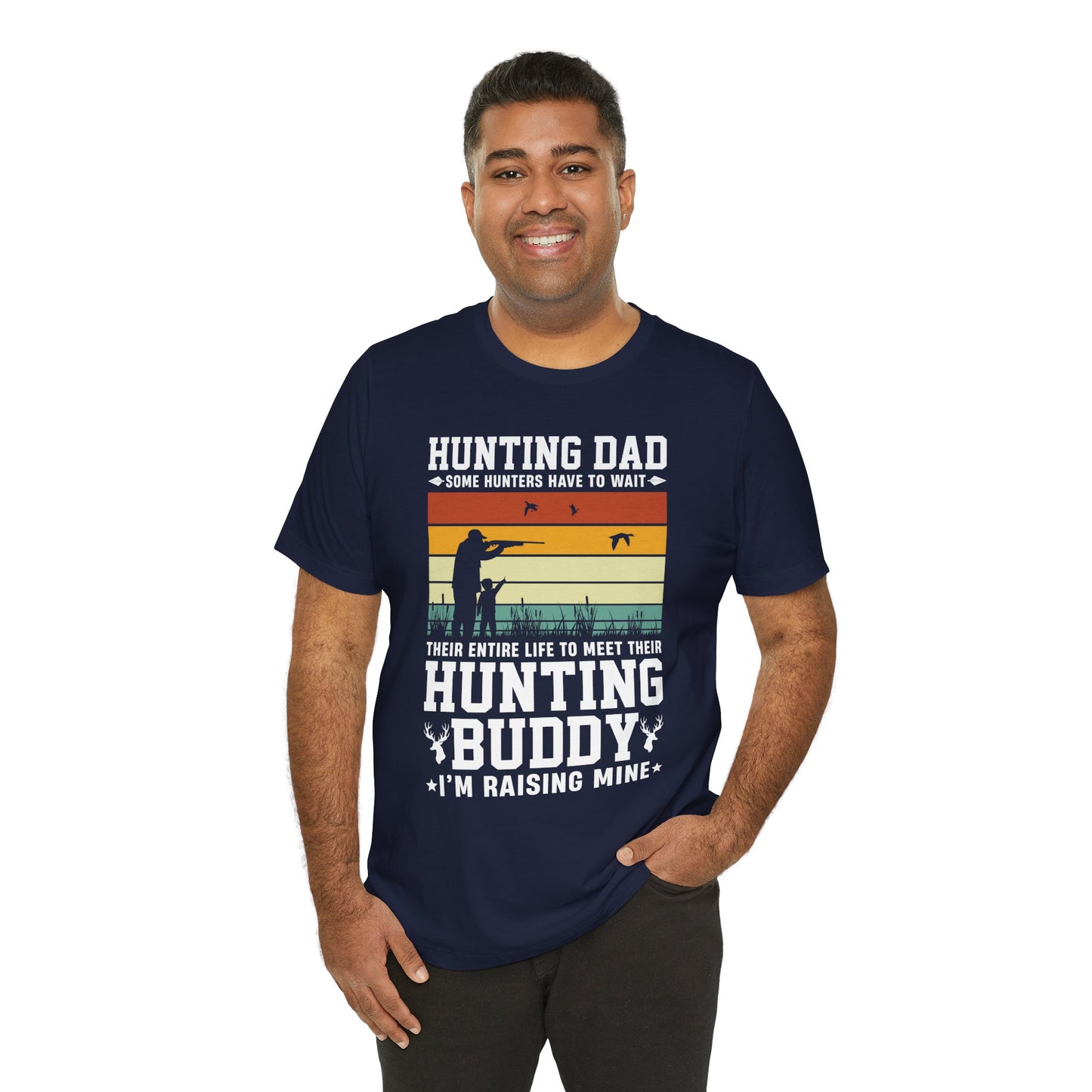 Hunting Dad - Unisex Jersey Short Sleeve Tee - 13770