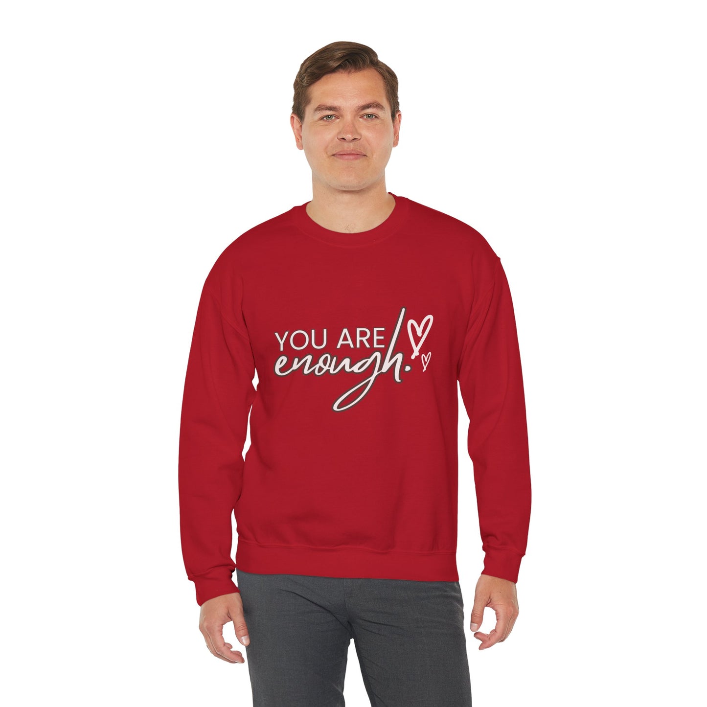 You Are Enough - Unisex Heavy Blend™ Crewneck Sweatshirt