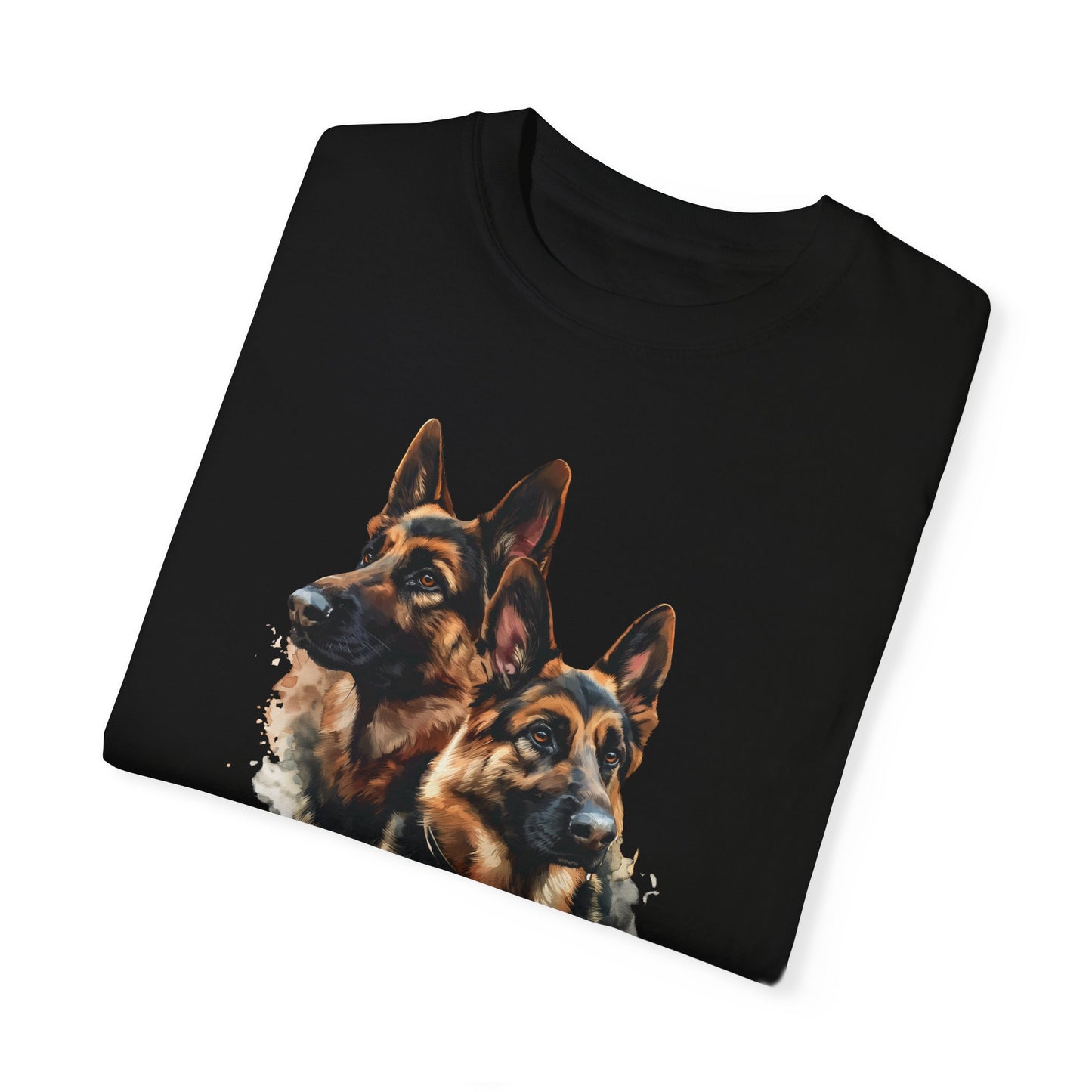 German Shepherds: Born to Protect  - Unisex Garment-Dyed T-shirt