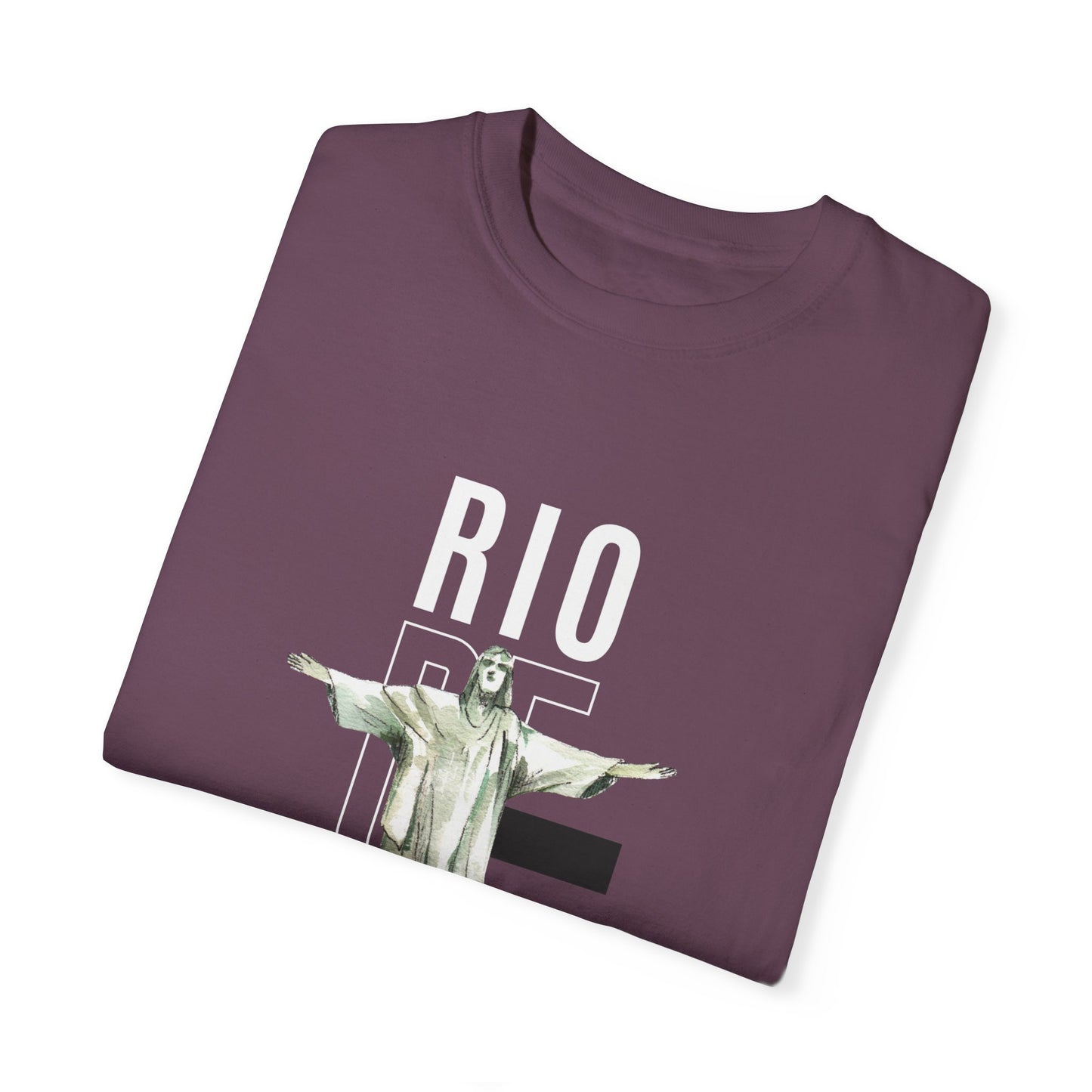 Rio de Janeiro Unisex Garment-Dyed T-Shirt - 12049