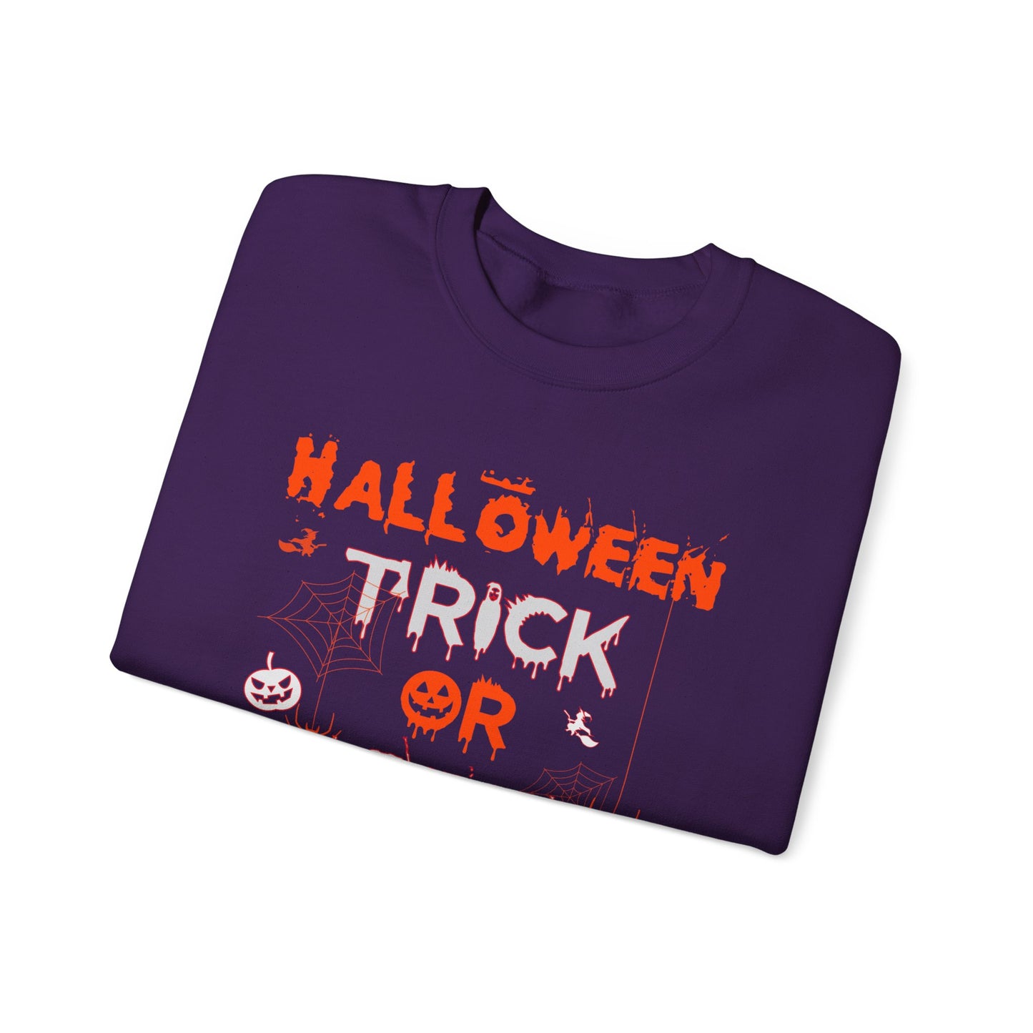 Halloween Trick Or Treat - Unisex Heavy Blend™ Crewneck Sweatshirt