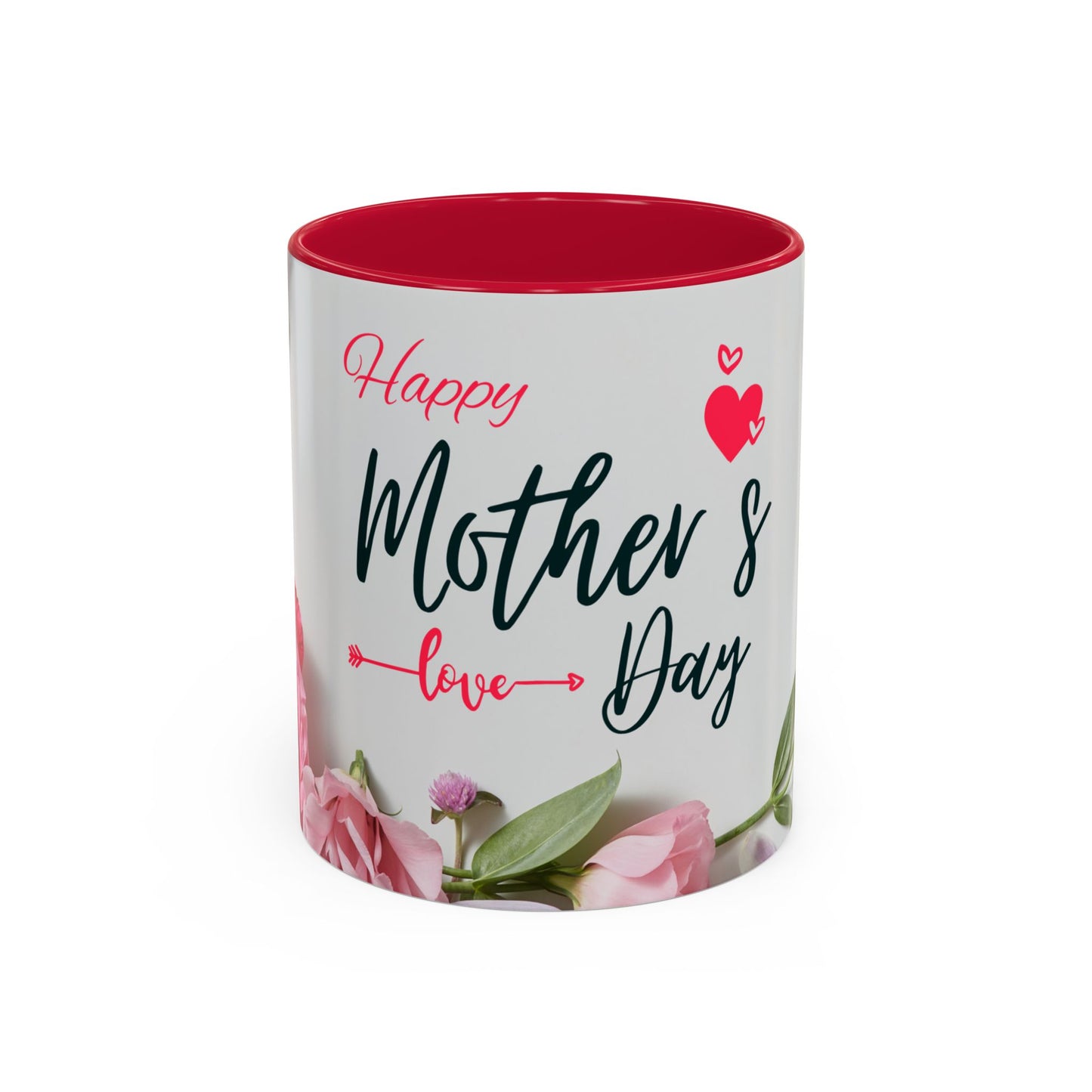 Happy Mother's Day Colorful Mug - Floral Design, Perfect Gift for Moms - 11815
