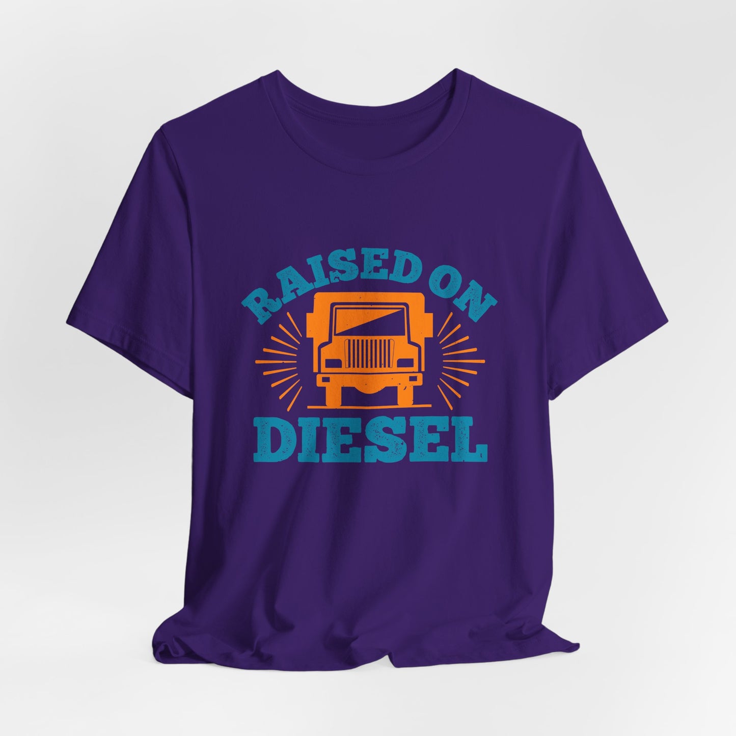 Raised On Diesel - Unisex Jersey Short Sleeve Tee - 11225
