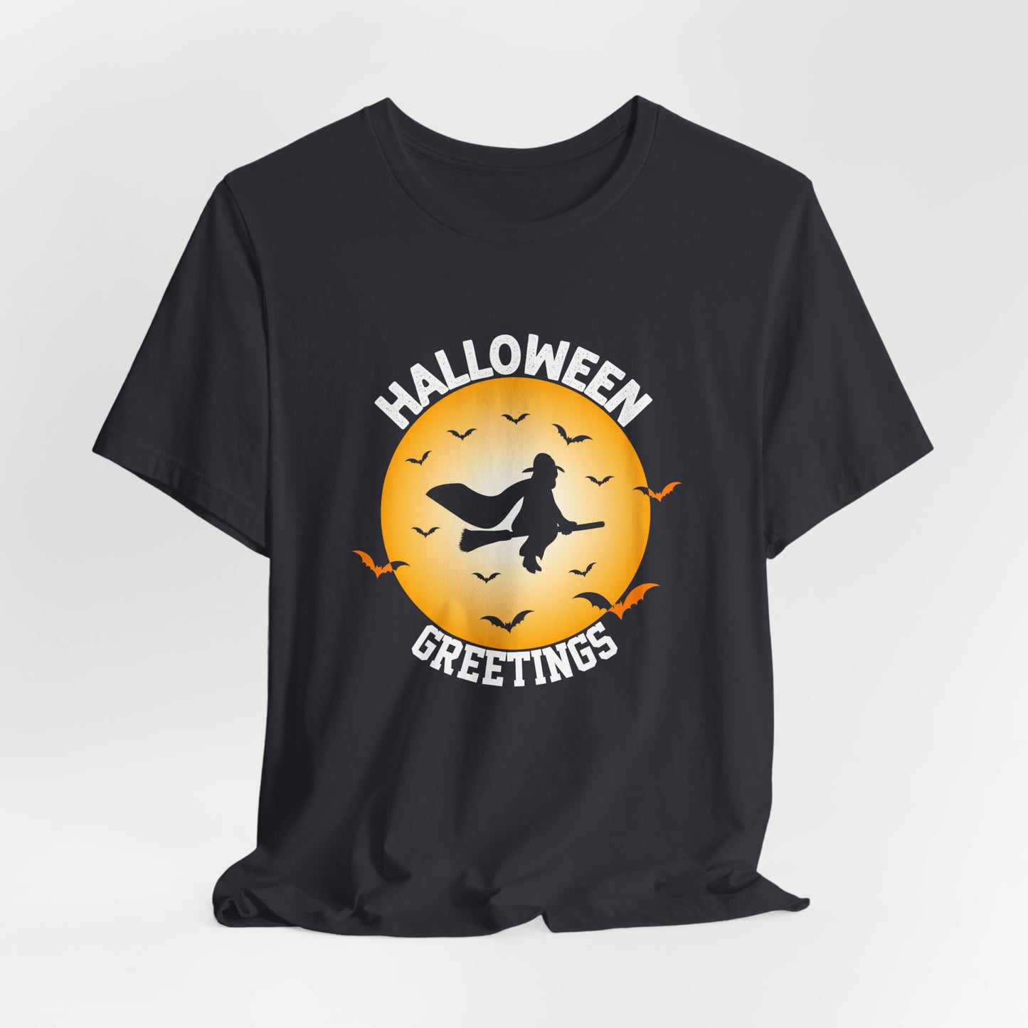 Halloween Greetings - Unisex Jersey Short Sleeve Tee - 12254