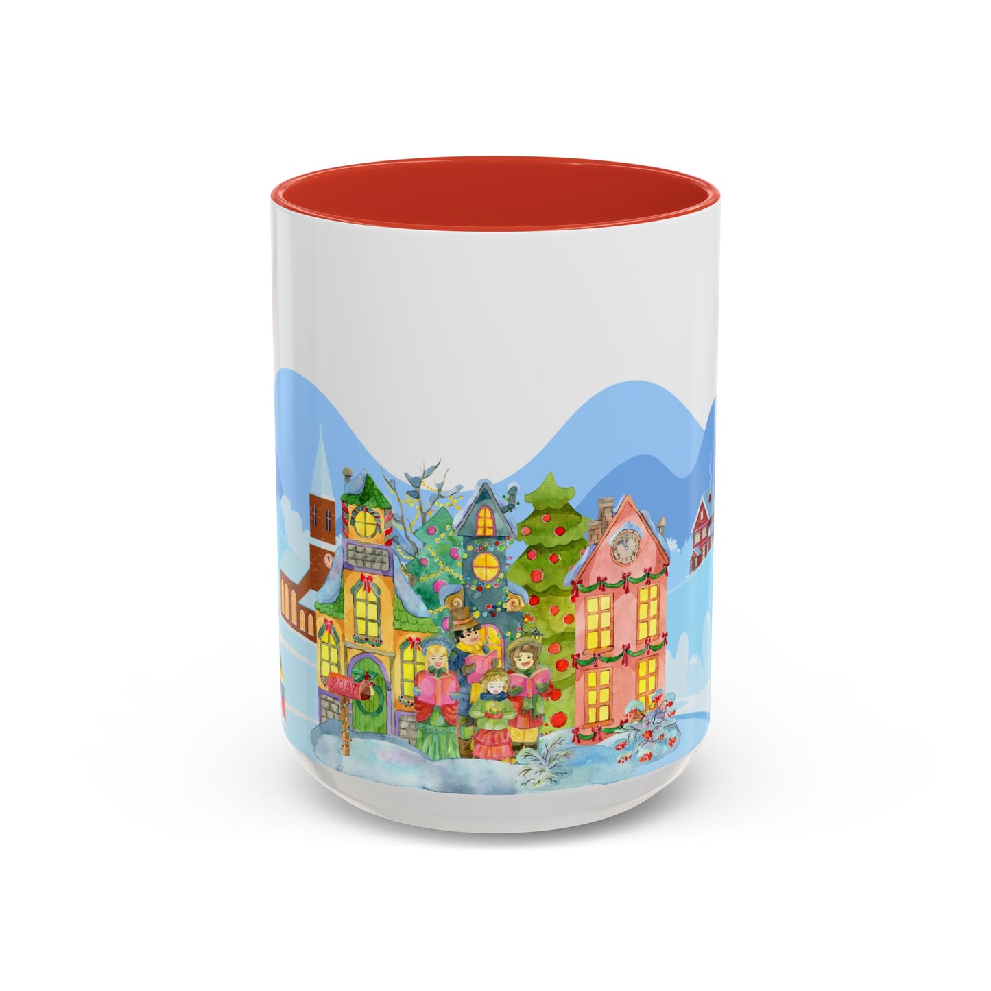 Christmas Day - Accent Coffee Mug (11, 15oz) - 10457