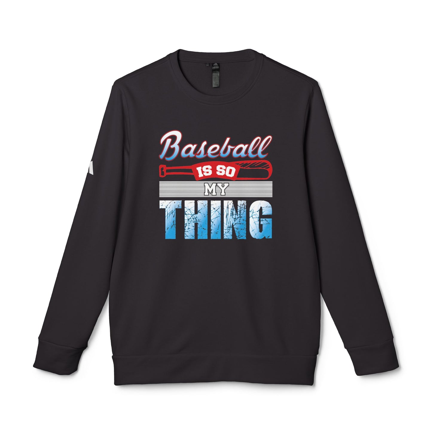 Baseball Is My Thing - adidas Unisex Fleece Crewneck Sweatshirt - 14099