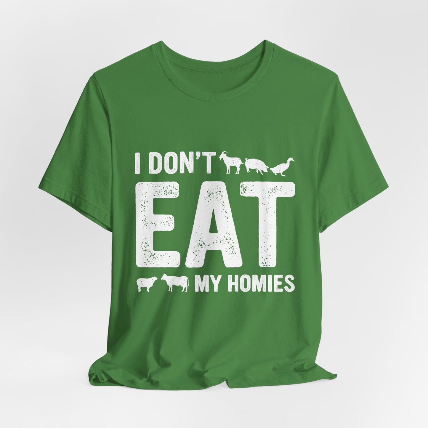 Vegan: TI Don't Eat My Homies - Unisex Jersey Short Sleeve Tee