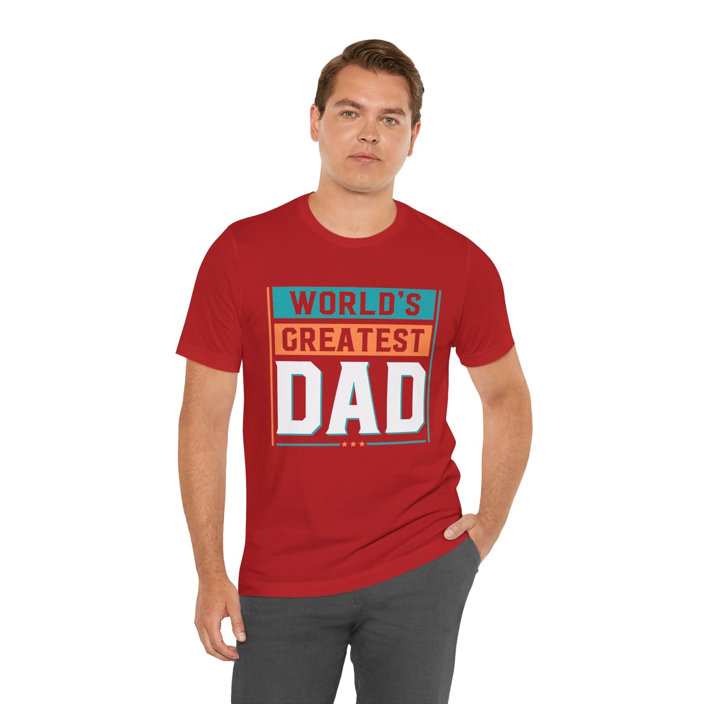 World's Greatest Dad - Unisex Jersey Short Sleeve Tee