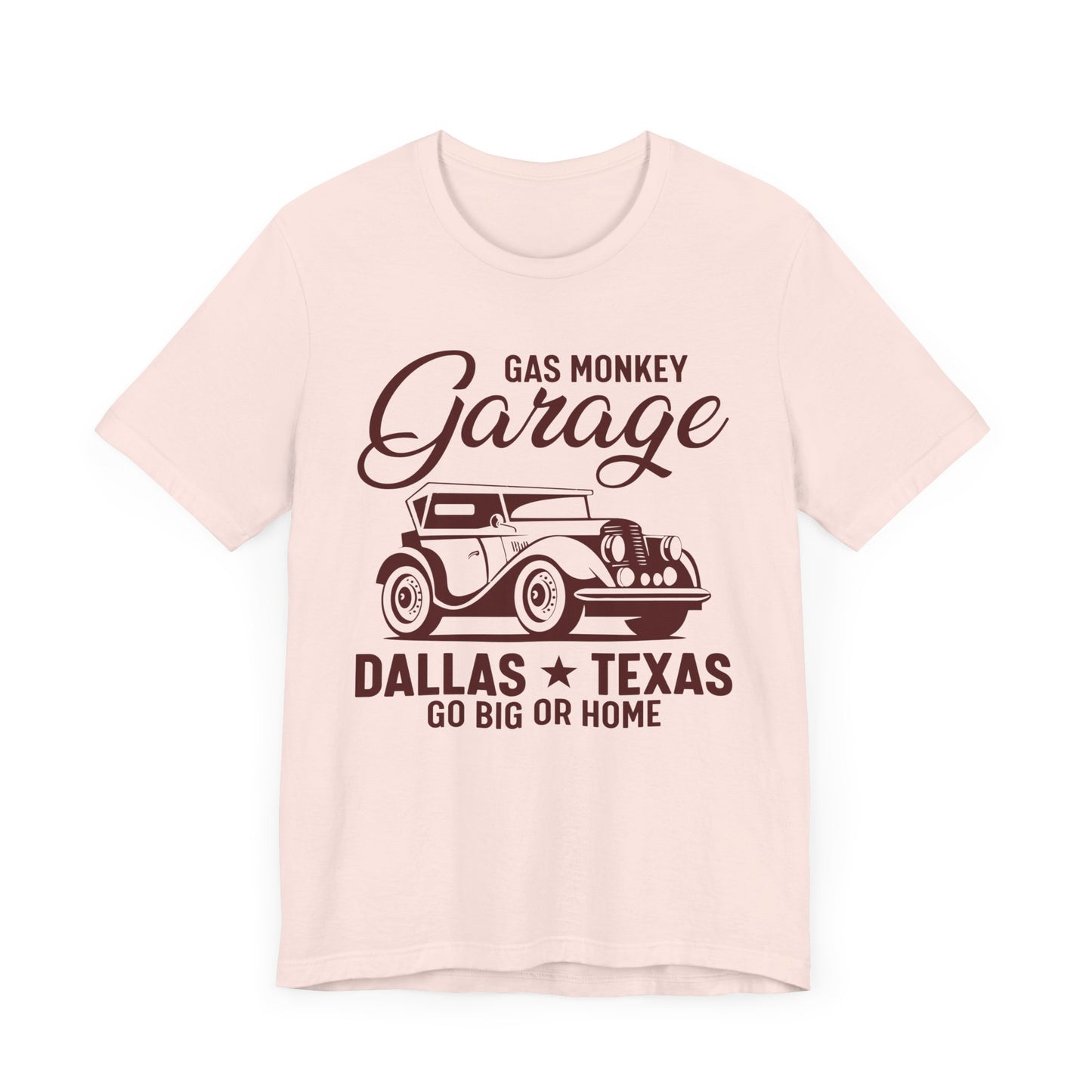 Gas Monkey Garage, Go Big or Home - Unisex Jersey Short Sleeve Tee - 13034