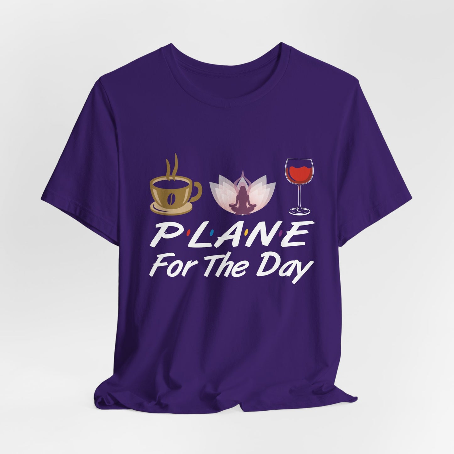 Yoga: Plane For The Day - Unisex Jersey Short Sleeve Tee