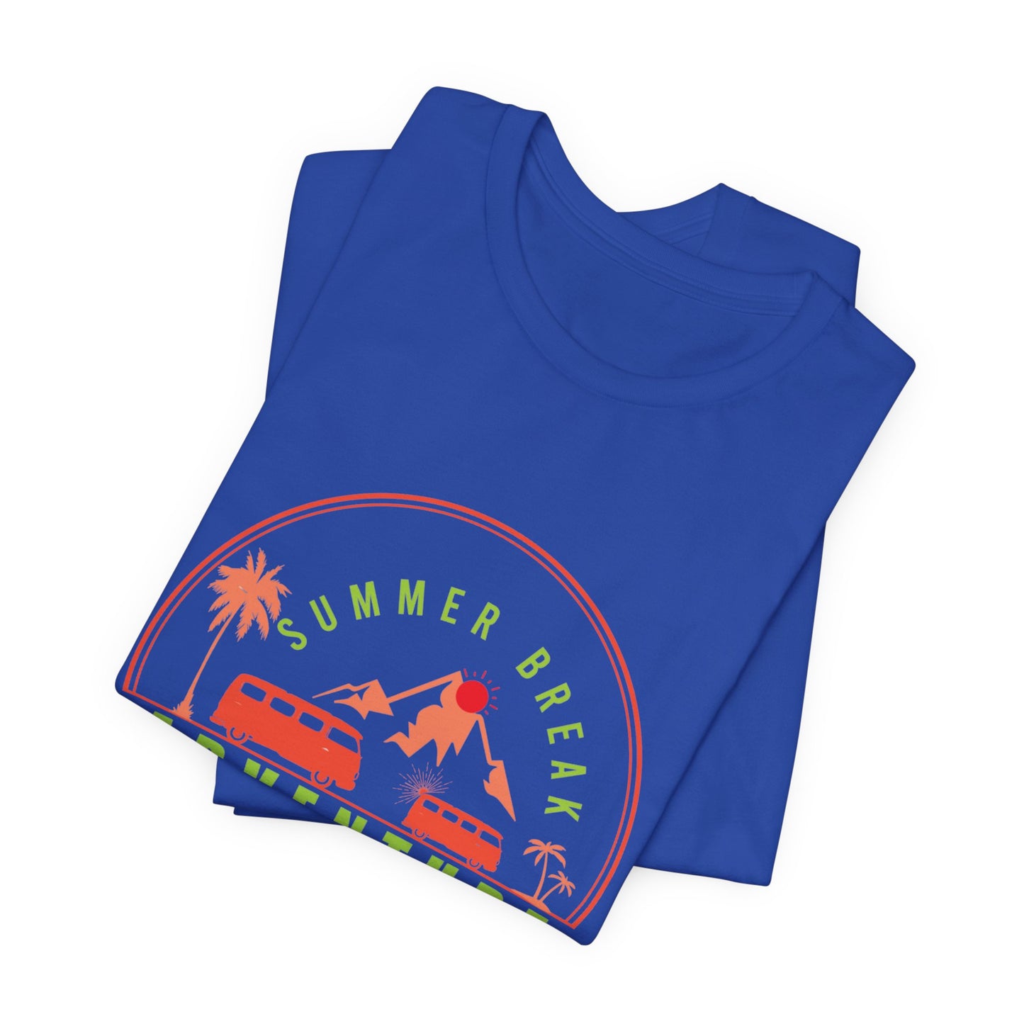 Summer Break, Adventure Camp - Unisex Jersey Short Sleeve Tee - 13097