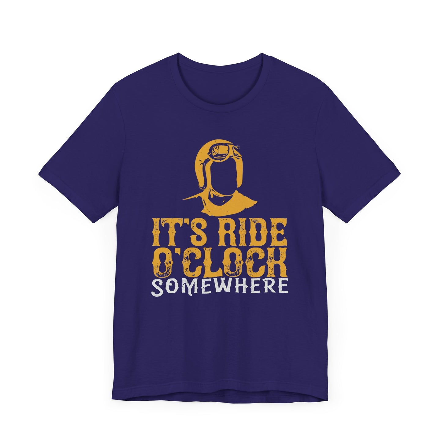 It’s Ride O’Clock Somewhere - Unisex Jersey Short Sleeve Tee