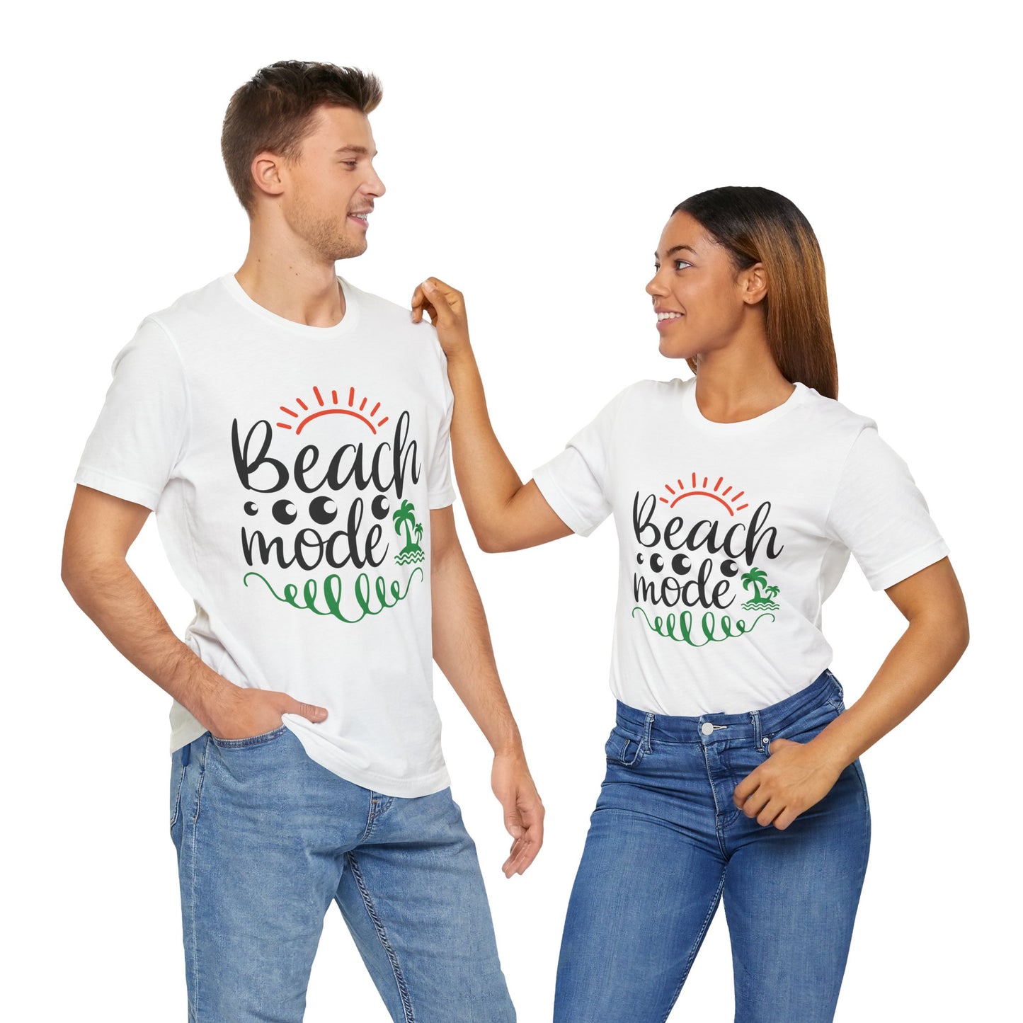 Summer: Beach Mode - Unisex Jersey Short Sleeve Tee - 13238