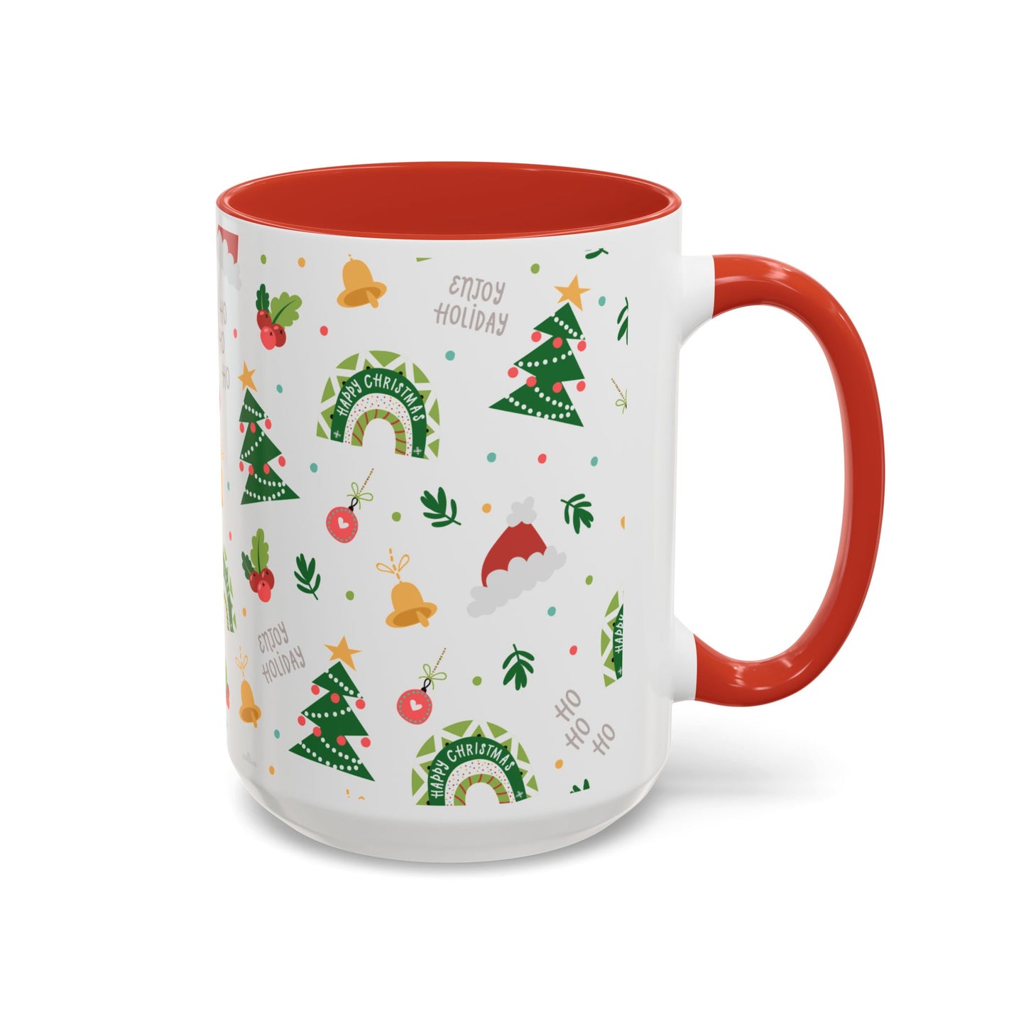 Hohoho, Merry Christmas - Accent Coffee Mug (11, 15oz) - 11242