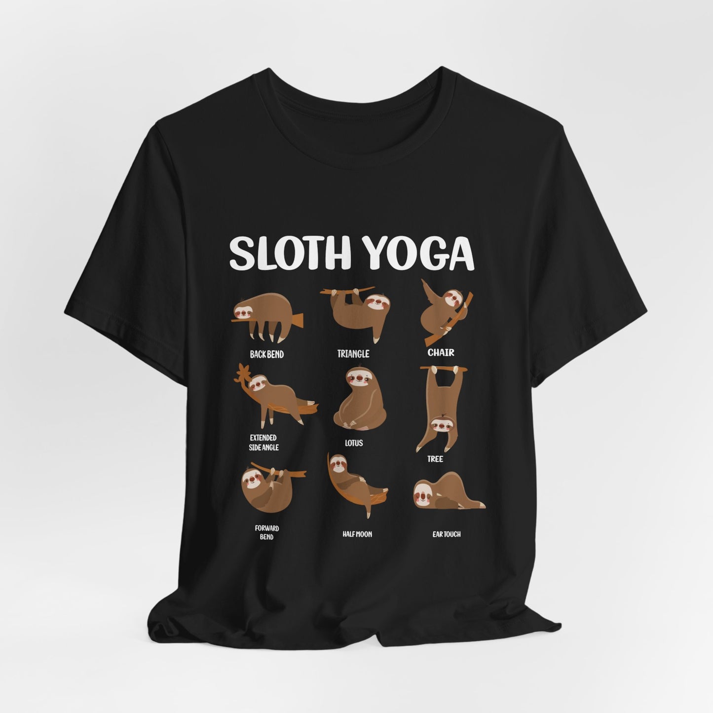 Sloth Yoga - Unisex Jersey Short Sleeve Tee